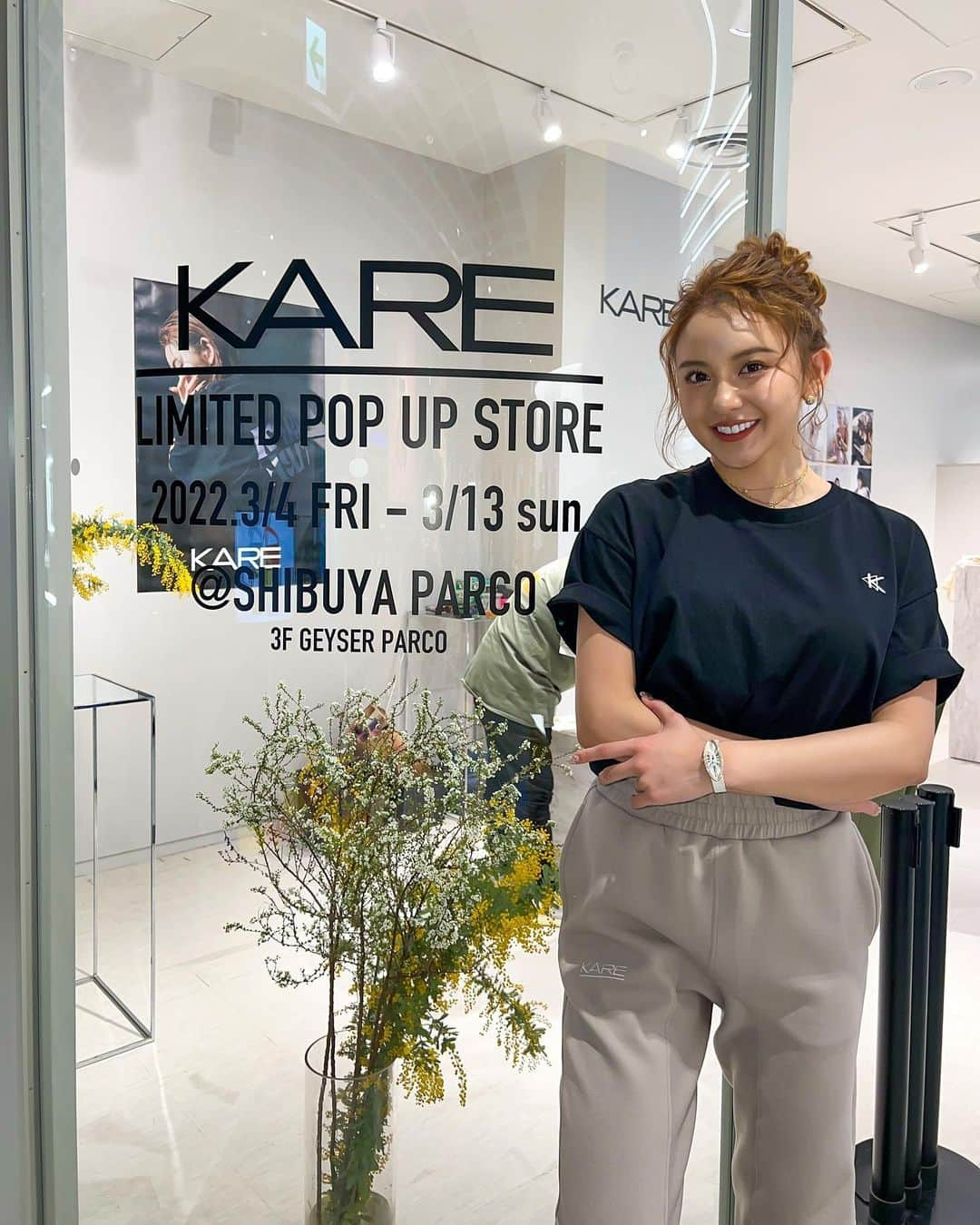 カレンさんのインスタグラム写真 - (カレンInstagram)「KARE(ケア) @kare_official2022 POP UP SHOP 3/13まで 渋谷PARCOにて開催中です👱🏼‍♀️❣️✨ 今日までにご来店頂いた たくさんの皆様ありがとうございます🙇‍♀️  是非 この機会に、ケア商品を 実際にお手にとってご覧頂きたいです🌿🌈  最終日3/13【14:00-17:00】は、 店内イベントやっていますので、 是非 遊びに来てください☺️ ご来店お待ちしております💛  詳しくは、 ブランドのinsta【 @kare_official2022 】 からも更新していますので、 是非チェックしてくださいネ😆🙏  #KARE #popupshop #渋谷PARCO #cjd_karen」3月11日 0時05分 - cjd_karen