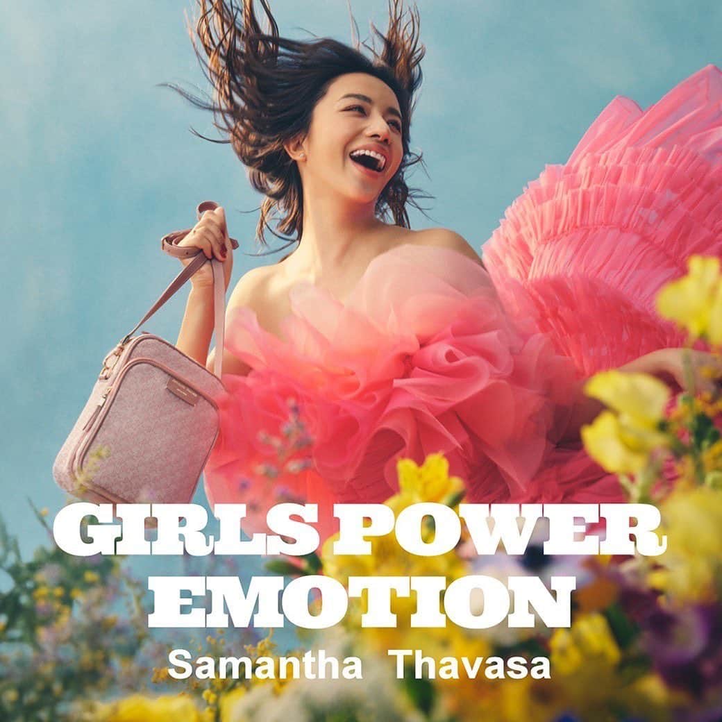 高橋メアリージュンさんのインスタグラム写真 - (高橋メアリージュンInstagram)「@samantha.thavasa_official  #girlspoweremotion  　　　　🌼💗🌼」3月12日 22時00分 - maryjuntakahashi