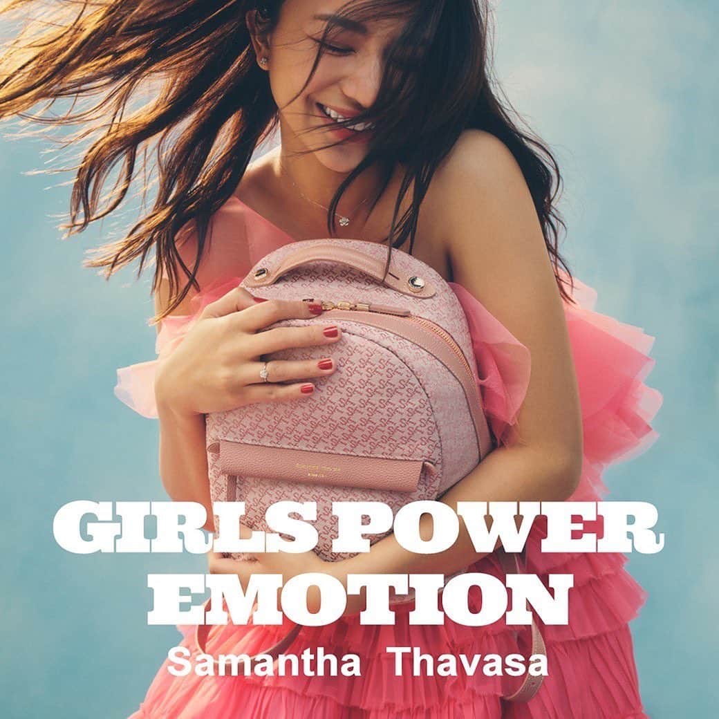 高橋メアリージュンさんのインスタグラム写真 - (高橋メアリージュンInstagram)「@samantha.thavasa_official  #girlspoweremotion  　　　　🌼💗🌼」3月12日 22時00分 - maryjuntakahashi