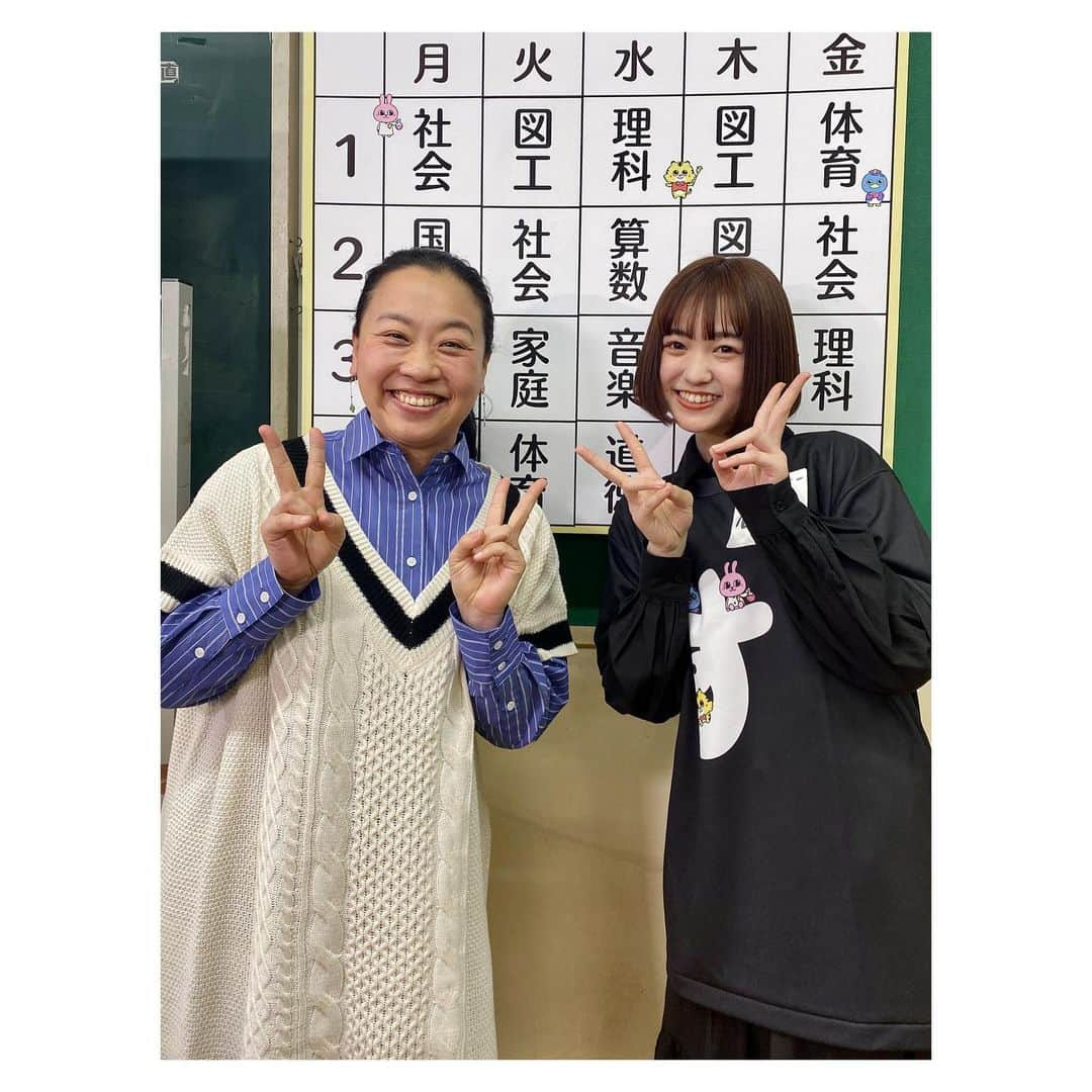 一ノ瀬陽鞠（ひまりん）さんのインスタグラム写真 - (一ノ瀬陽鞠（ひまりん）Instagram)「＼テレビ告知／  本日 19:25~ NHK Eテレ すイエんサー 放送です♡  実はいとうあさこさんとはじめましてできたのでお写真撮っていただきました🥺  とっても優しくてなんだかほっこりしました👶🏻💗  是非ご覧ください~!!   #すイエんサー」3月15日 17時41分 - lespros_himari