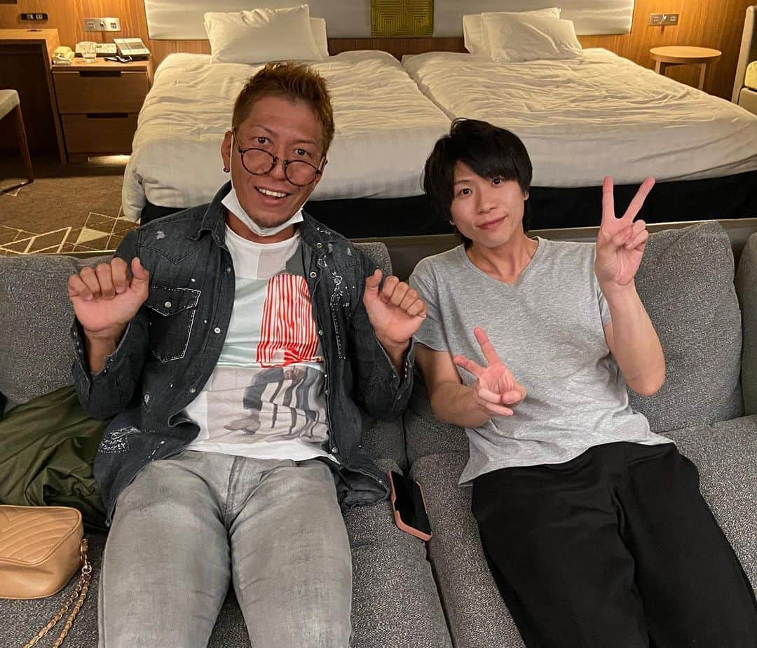 黒田悠斗さんのインスタグラム写真 - (黒田悠斗Instagram)「田淵さん、北山くん、スタッフ陣。サワノくんもいたんだけど、慌ただしすぎて写真撮る暇も無かったー。サワノくん、また来てもらって次回撮ろっと」3月16日 6時56分 - yuto_kuroda