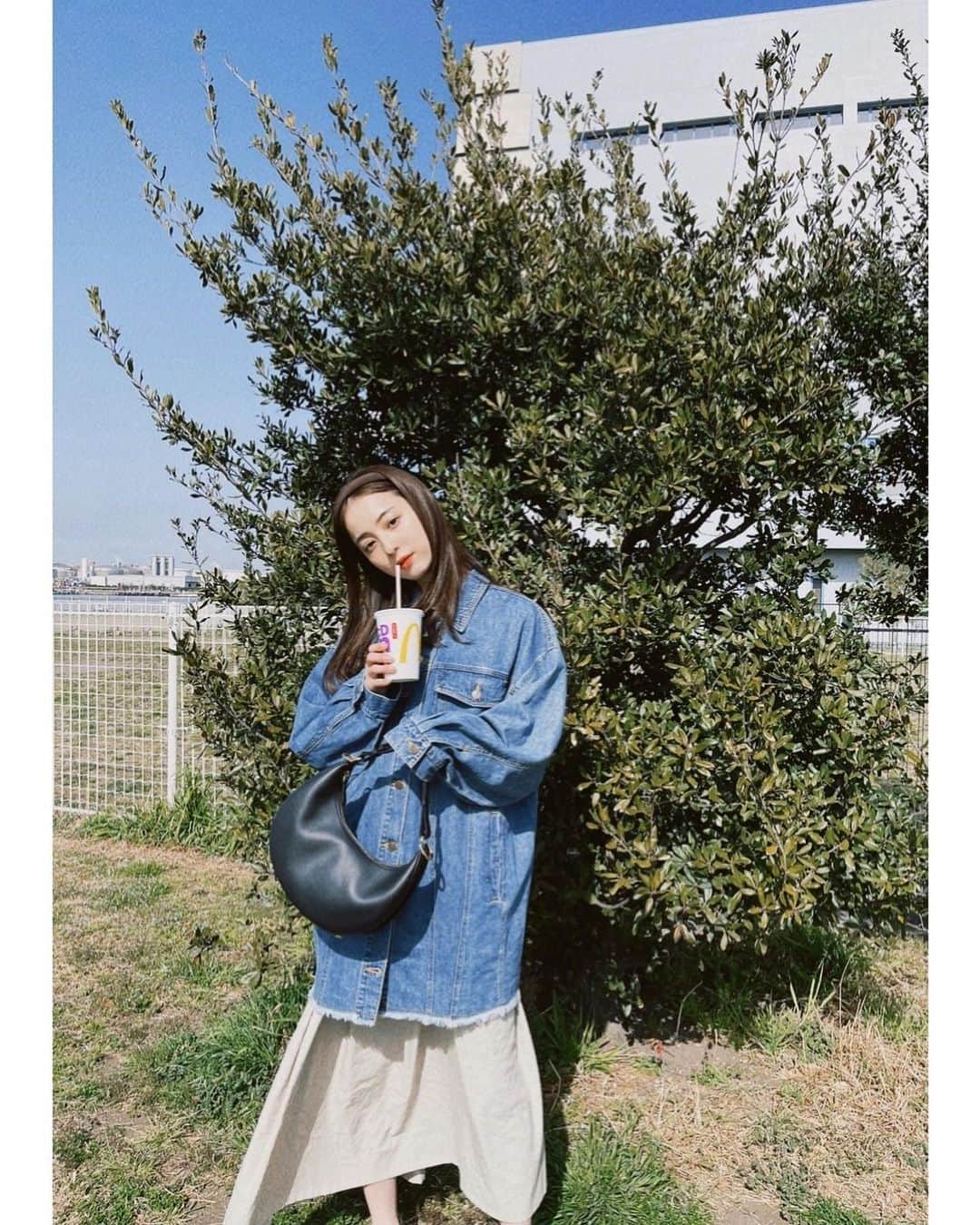 佐々木希さんのインスタグラム写真 - (佐々木希Instagram)「denimjacket #iNtimite bag #Fendi」3月16日 15時05分 - nozomisasaki_official