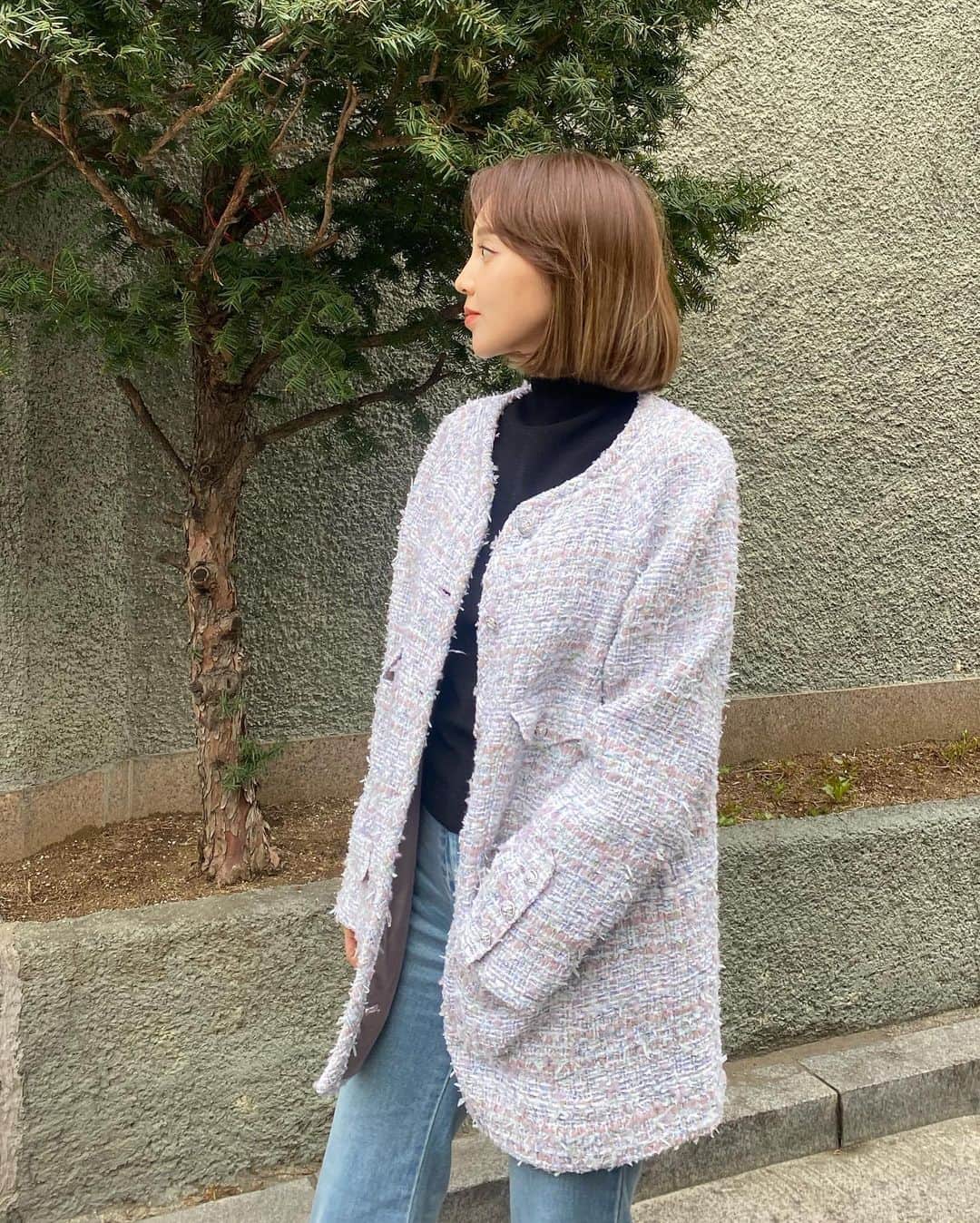 ICONIQさんのインスタグラム写真 - (ICONIQInstagram)「. I went out wearing lovely clothes today🌸 I can hardly wait for spring 🤣 맘에 드는 옷입궁🌸 お気に入りの春服ルルララ🌸」3月16日 17時51分 - iqaymiq