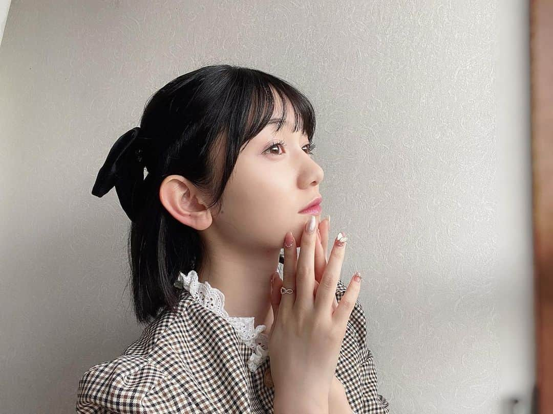 熊澤風花さんのインスタグラム写真 - (熊澤風花Instagram)「ハーフアップした日でした 👧🏻」3月16日 21時03分 - fuka_kumazawa