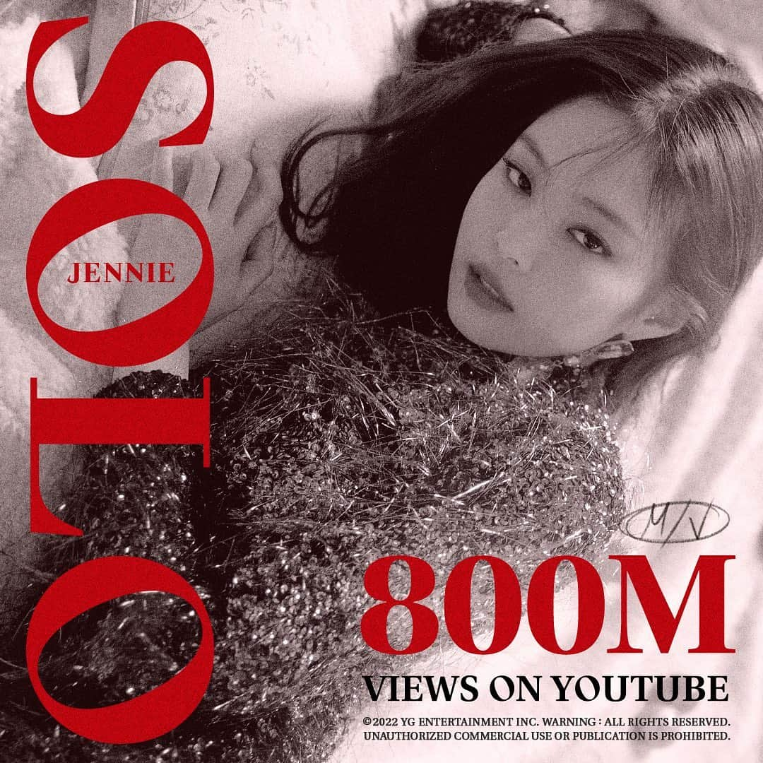 BLACKPINKさんのインスタグラム写真 - (BLACKPINKInstagram)「#JENNIE #제니 #BLACKPINK #블랙핑크 #SOLO #MV #800MILLION #YOUTUBE #YG」3月17日 8時01分 - blackpinkofficial