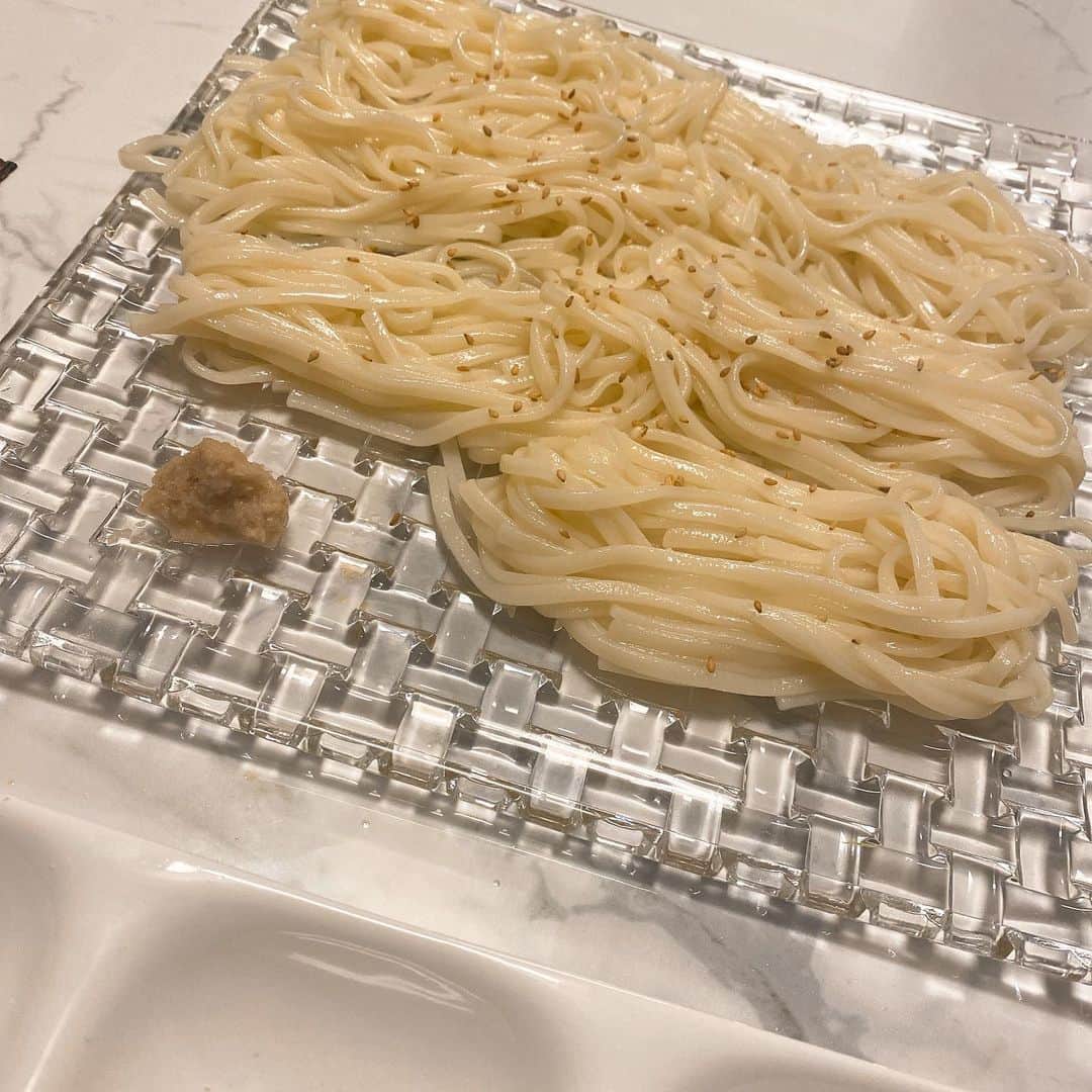 越野矢素子さんのインスタグラム写真 - (越野矢素子Instagram)「今日の夕食は天ざるうどん☺️ 春野菜の天ぷらは美味しいです」3月18日 22時57分 - loversyaso