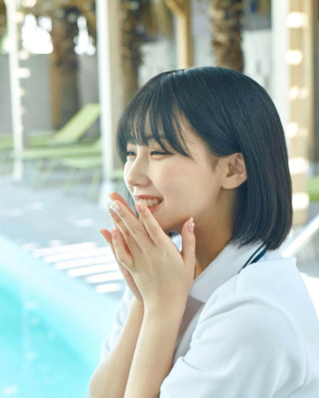 田中美久さんのインスタグラム写真 - (田中美久Instagram)「青春しよっ #summer #夏が来る　#ボブ　#制服  #HKT48 #田中美久　#栄光のラビリンス　#アイア」3月23日 21時15分 - mikumonmon_48