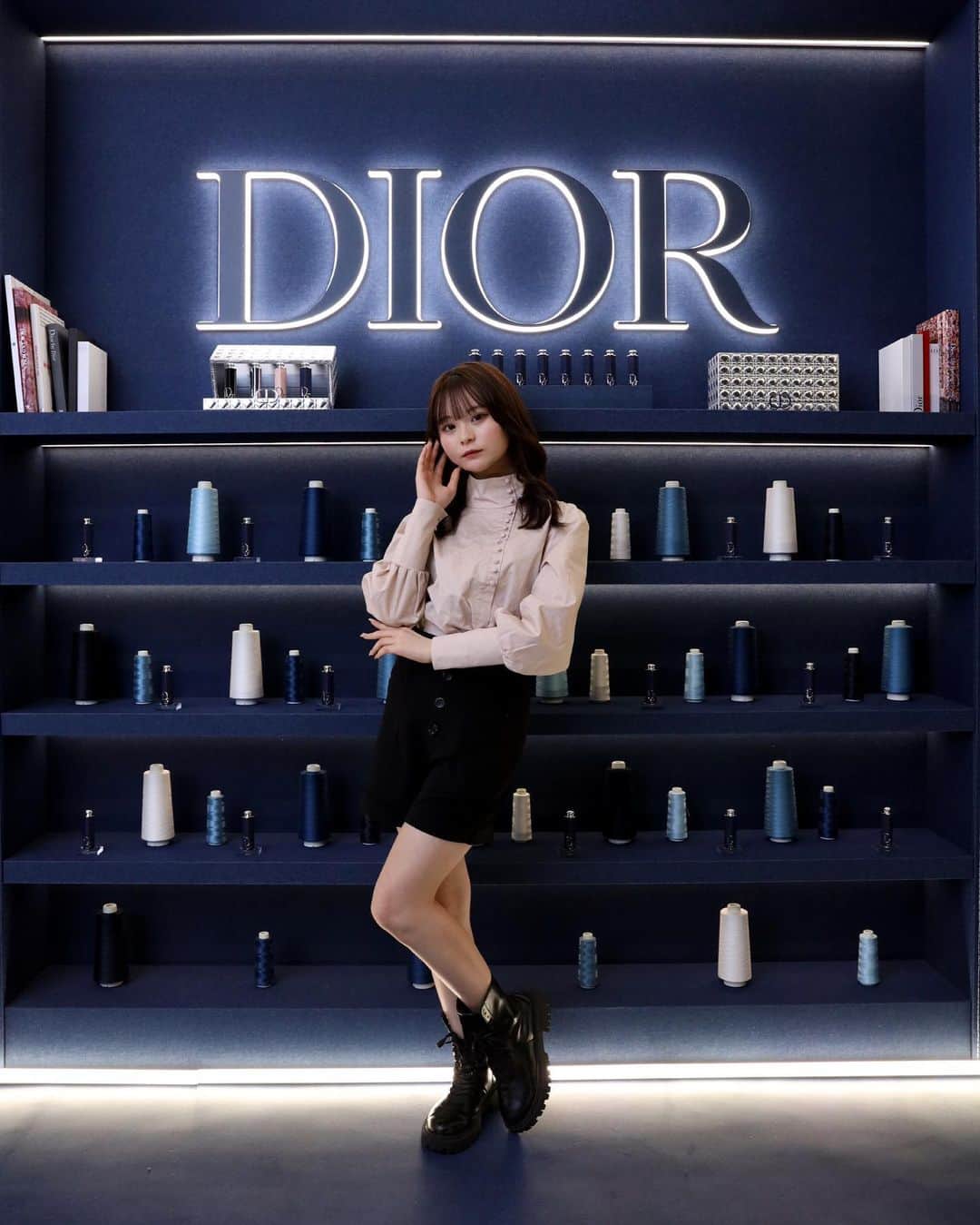 桜さんのインスタグラム写真 - (桜Instagram)「ディオール アディクト リップスティックが4月8日から全国発売されます♡ とにかく全部が可愛い〜🥰🥰🥰 32色もあるので是非自分に合う色を ゲットしてみてね(^._.^)♡  店内も可愛すぎなのよ  #DIORADDICT #ディオールアディクト  #ディオールアディクトショールーム」3月24日 20時29分 - sakura_0808_