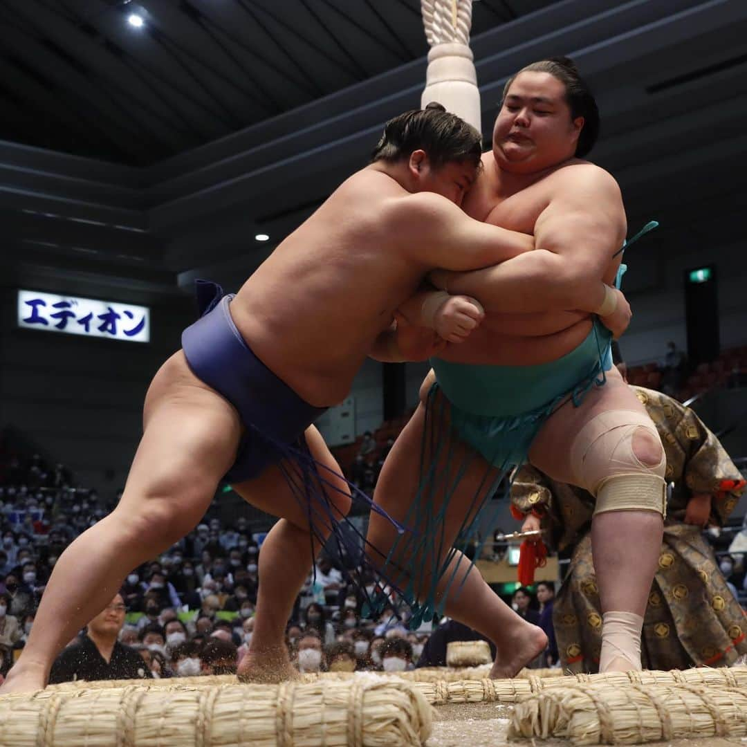 日本相撲協会さんのインスタグラム写真 - (日本相撲協会Instagram)「大相撲三月場所 十二日目！ 若隆景、髙安が1敗を守り、御嶽海と琴ノ若が3敗に。 優勝争いから目が離せません！！  @sumokyokai  #大相撲 #sumo #相撲 #力士 #お相撲さん #japanphoto #sumowrestlers #japanculture  #三月場所 #3月場所 #春場所 #大阪場所 #髙安 #御嶽海 #若隆景 #琴ノ若 #正代 #貴景勝」3月24日 21時44分 - sumokyokai