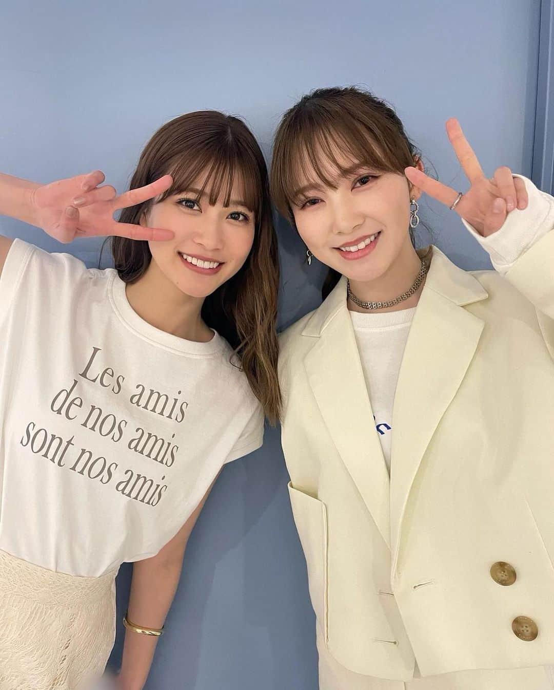 加藤史帆さんのインスタグラム写真 - (加藤史帆Instagram)「🕊🤍  めるるさんとかとし！ TGCで会えてとっっても嬉しかったです🫠🫶🏻  #この日次会う時から敬語をやめてみる約束しました #できるかは分かりません #お互い人見知りらしいです #CanCam40周年イベントで勇気を出してお友達になっていただきました #これからもよろしく頼みます #日向坂46 #加藤史帆 #shihogram」3月25日 20時33分 - katoshi.official