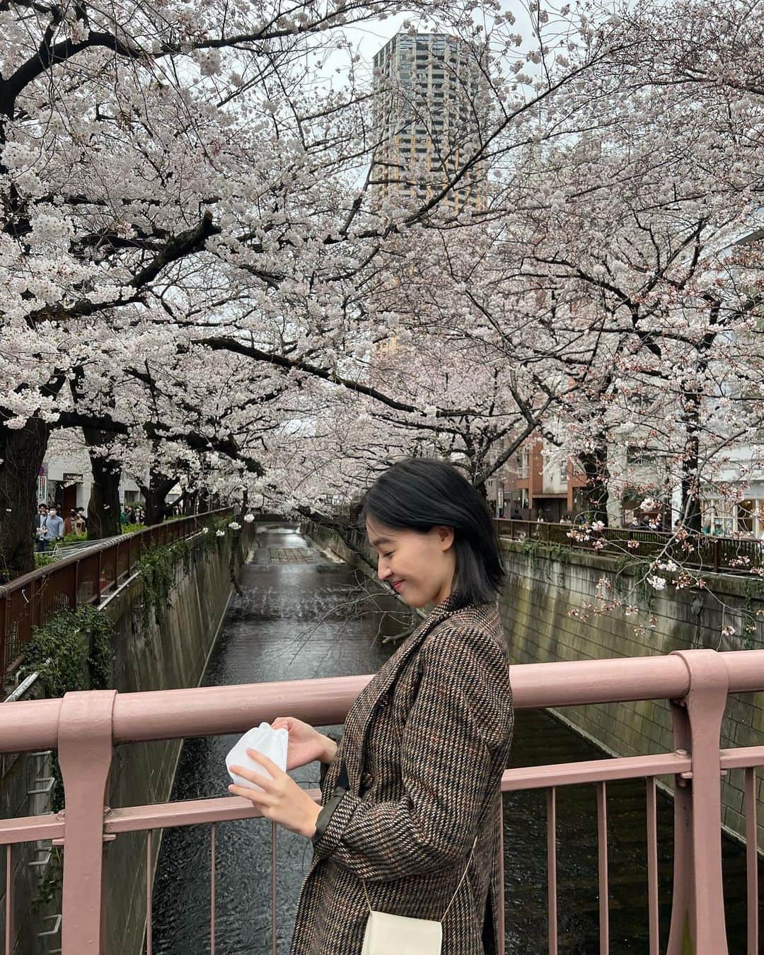久住小春さんのインスタグラム写真 - (久住小春Instagram)「桜みれた🌸 ずっと食べたかった🍓ソーダ🥤 たのしかった🌸🍓 #桜」3月26日 23時50分 - koharu_kusumi.official