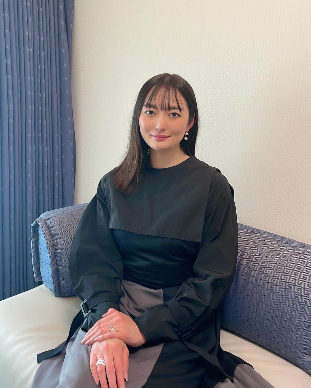 結子さんのインスタグラム写真 - (結子Instagram)「. スッキリ生放送の日は 👗　@aula.aulaaila_official @aula.aulaaila_press  💄　@hirotarena_  💇‍♀️ @jonney427  . Thank you 💓 . #衣装#かわいかった#aulaaila」3月27日 10時39分 - yuiko_yyy