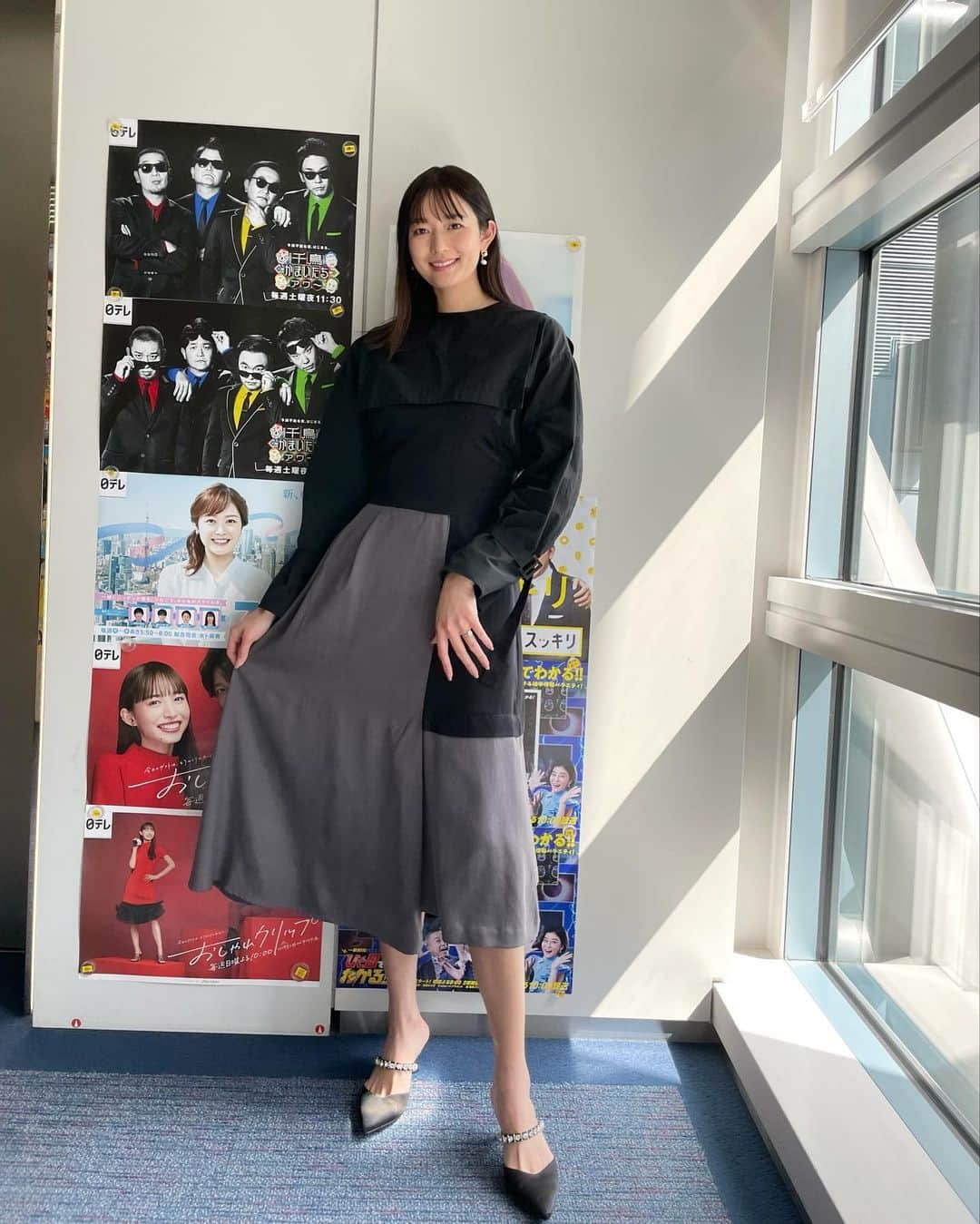 結子さんのインスタグラム写真 - (結子Instagram)「. スッキリ生放送の日は 👗　@aula.aulaaila_official @aula.aulaaila_press  💄　@hirotarena_  💇‍♀️ @jonney427  . Thank you 💓 . #衣装#かわいかった#aulaaila」3月27日 10時39分 - yuiko_yyy