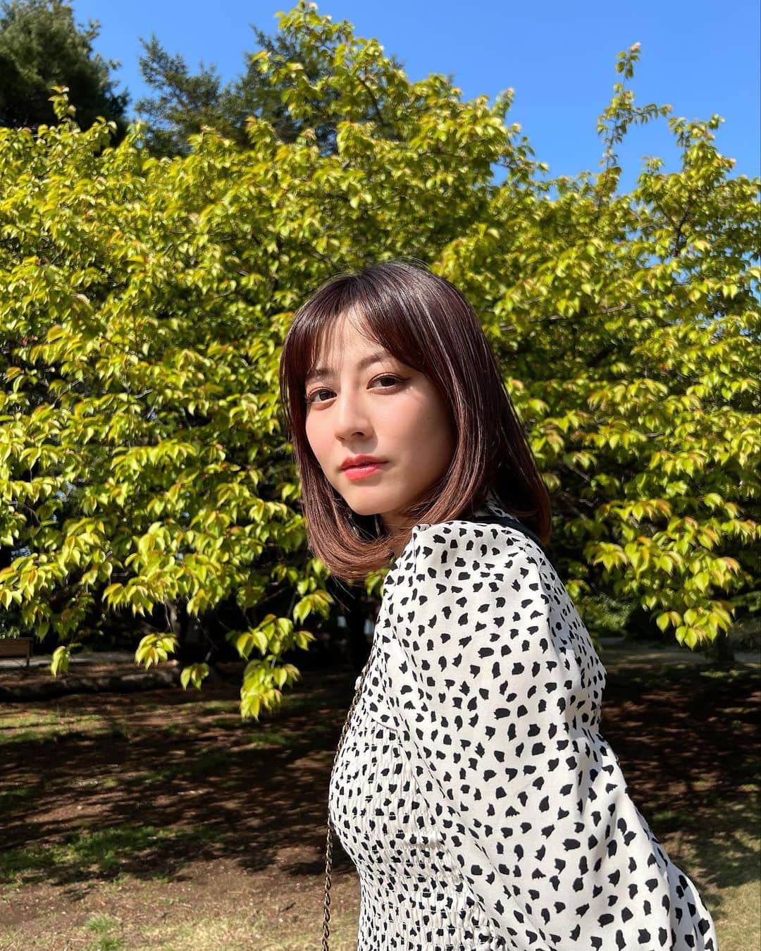 杉本有美さんのインスタグラム写真 - (杉本有美Instagram)「少しずつ春が来てます😍🌸🌸」3月28日 13時22分 - sugimotoyumi_official