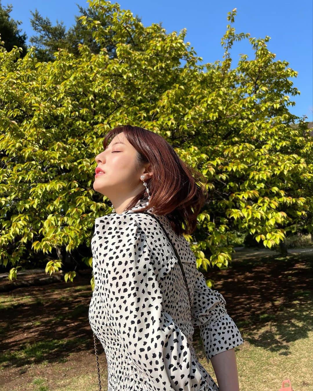 杉本有美さんのインスタグラム写真 - (杉本有美Instagram)「少しずつ春が来てます😍🌸🌸」3月28日 13時22分 - sugimotoyumi_official