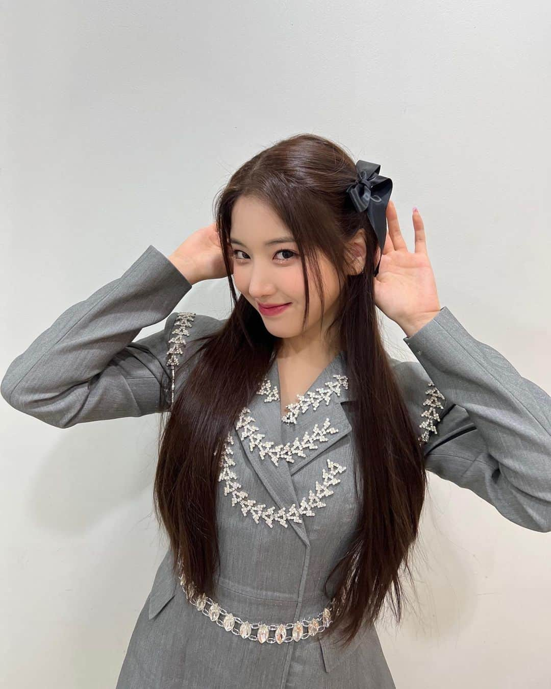 NMIXXさんのインスタグラム写真 - (NMIXXInstagram)「행복한 쮸😄❤️😃 #NMIXX #NSWER #지우 #JIWOO #쮸스타그램」3月28日 14時31分 - nmixx_official