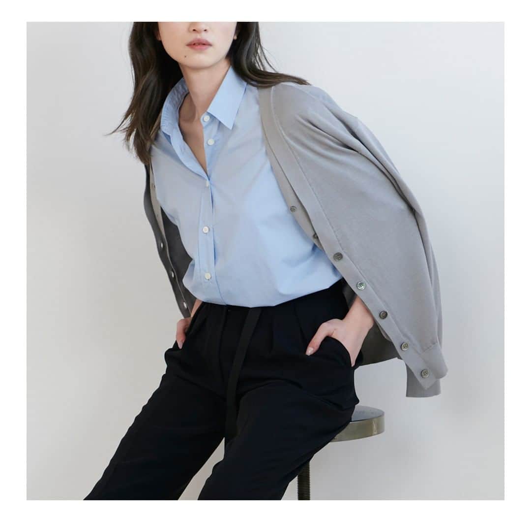 haunt Daikanyamaさんのインスタグラム写真 - (haunt DaikanyamaInstagram)「2022 SPRING&SUMMER -the Soft Tailor -  https://guestlist-tokyo.com/  HAUNT NOTCH LAPELS JK ADJUST WIDE PT HALF SLEEVE KNIT @haunt_daikanyama LAURA LOMBARDI @lauralombardi   #hauntdaikanyama #22ss #spring #newarrival  #collection #fashion #cardigan #knit  #blouse　#shirt #trousers #pants #ハウント #ハウント代官山 #新作 #ファッション #ニット #カーディガン #ブラウス #シャツ #パンツ #ベルトパンツ」3月28日 19時10分 - haunt_daikanyama