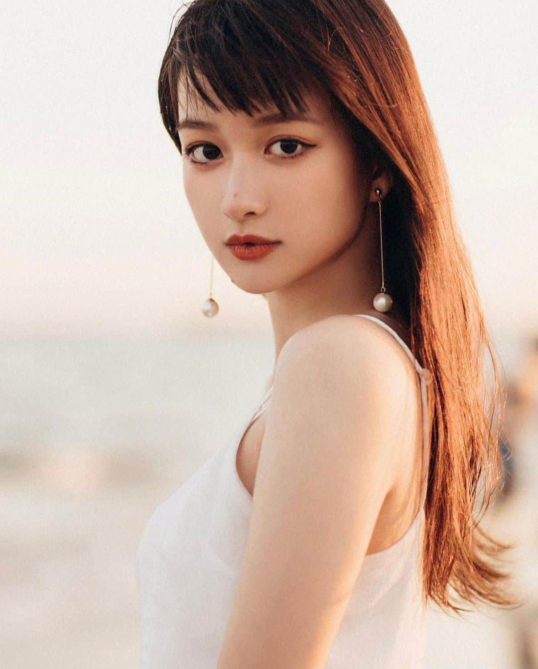 星來さんのインスタグラム写真 - (星來Instagram)「夕日×国宝級女優。 #国宝級 #女優 #夕日 #美しい #美顔 #いいね返し #インスタ映え #instagood #instalike #f4f #l4l #likeforlikes #likeforfollow #いいねした人全員フォローする #お洒落さんと繋がりたい #美男美女と繋がりたい」3月28日 19時52分 - sxensen