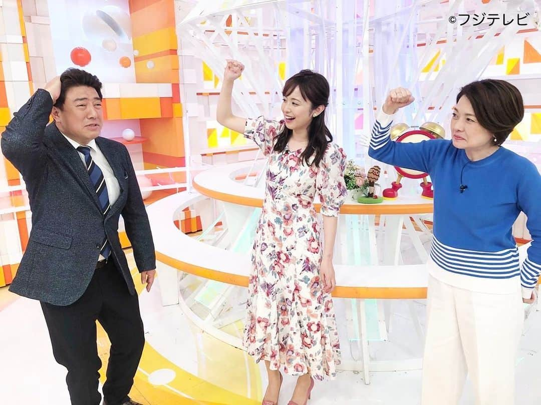 フジテレビ「めざましテレビ」さんのインスタグラム写真 - (フジテレビ「めざましテレビ」Instagram)「#めざましどようび ご覧いただきありがとうございました🌞 いつも落書きしているのに 落書きを今日はしていなくて なぜか怒られる佐野さんの図🌸笑 今週の放送がいよいよラストです✨ 今週も宜しくお願い致します！ * #佐野瑞樹 #西山喜久恵 #久慈暁子」3月29日 15時24分 - mezamashi.tv