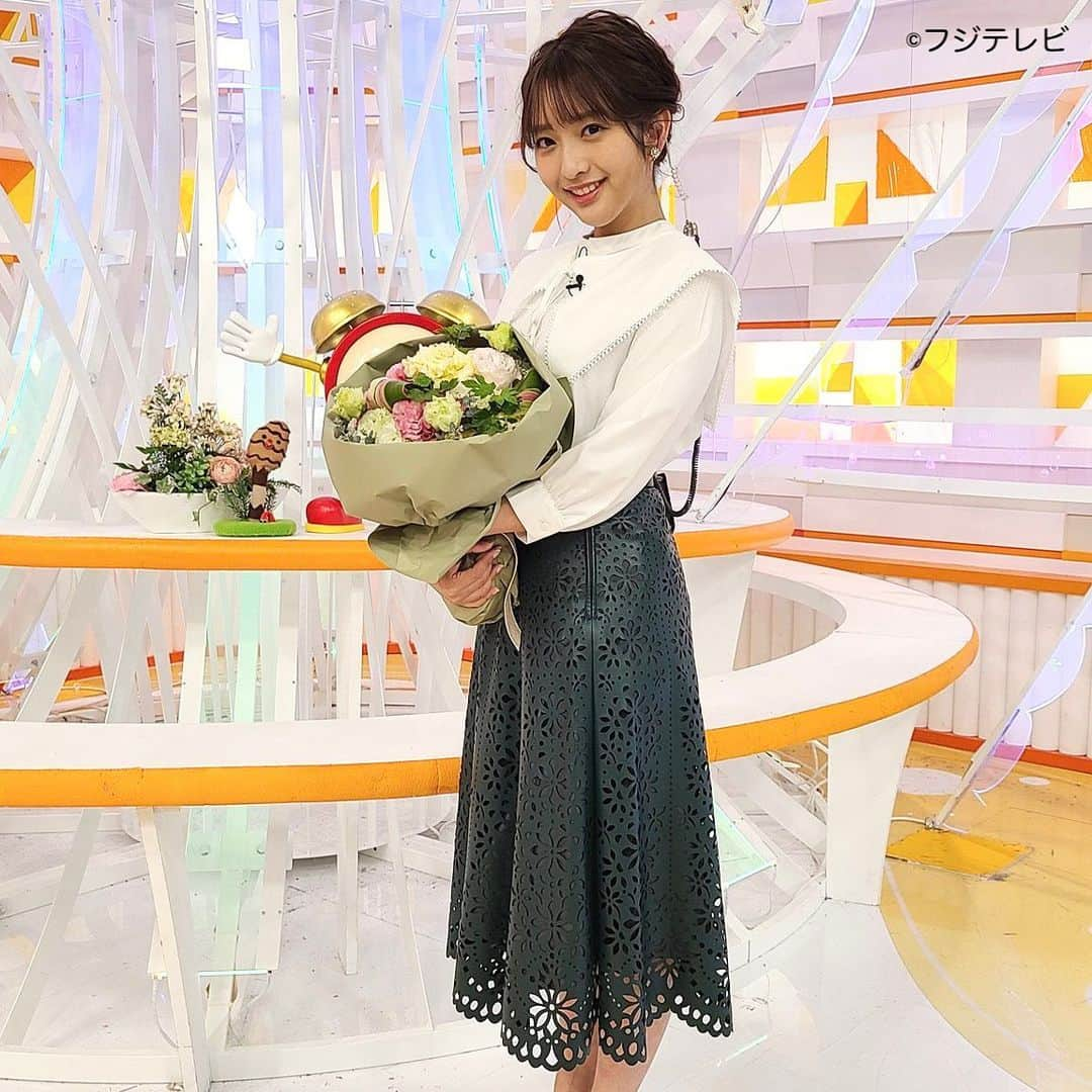 フジテレビ「めざましテレビ」さんのインスタグラム写真 - (フジテレビ「めざましテレビ」Instagram)「きょうのお花は「トルコギキョウ」🌸 花びらの先がフリルみたいになっている とってもかわいらしいお花です😊 #めざましテレビ #藤本万梨乃  #トルコキキョウ」3月29日 16時34分 - mezamashi.tv