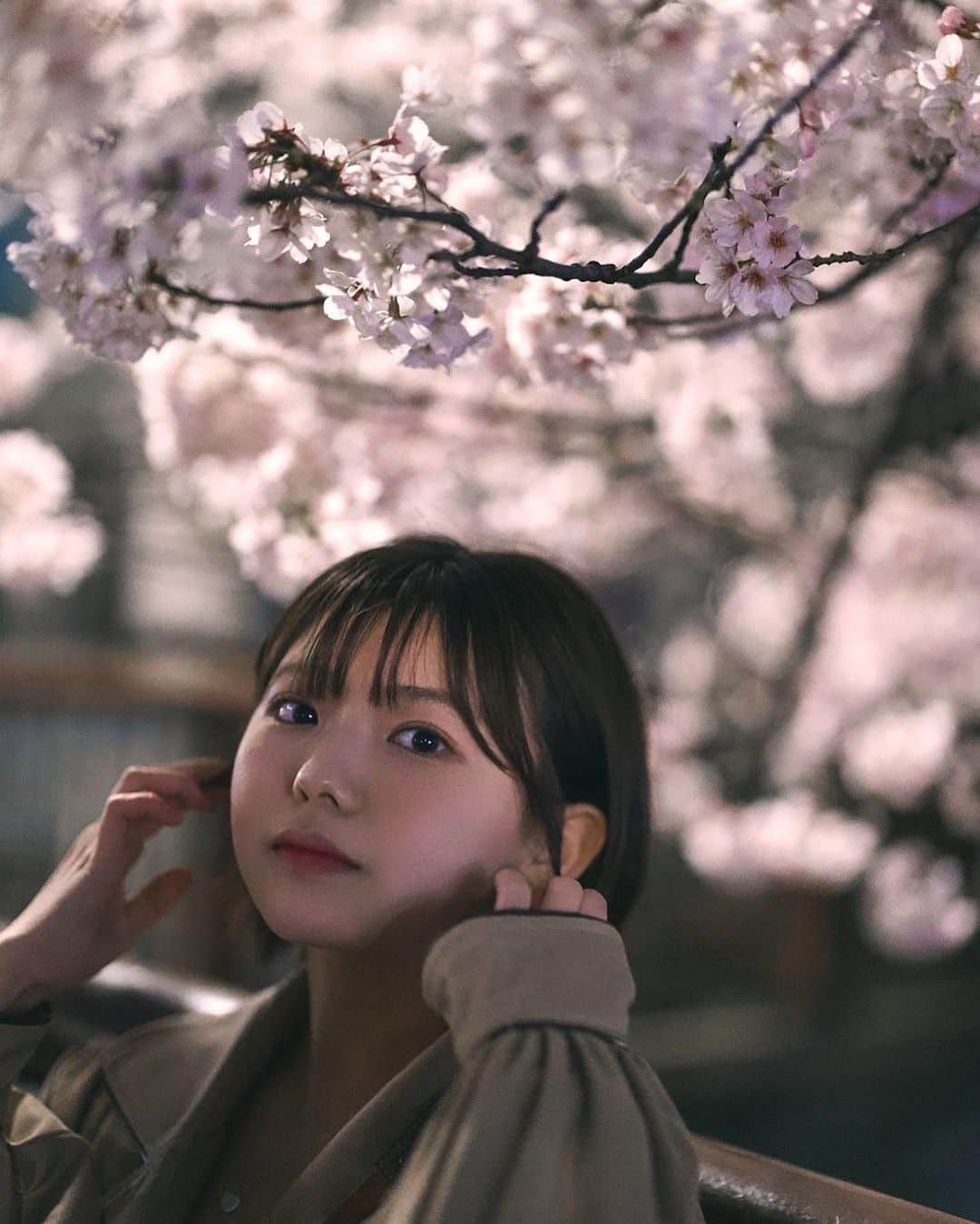 大熊杏優さんのインスタグラム写真 - (大熊杏優Instagram)「桜の季節やっときたね☺︎」3月29日 23時05分 - ayuokuma