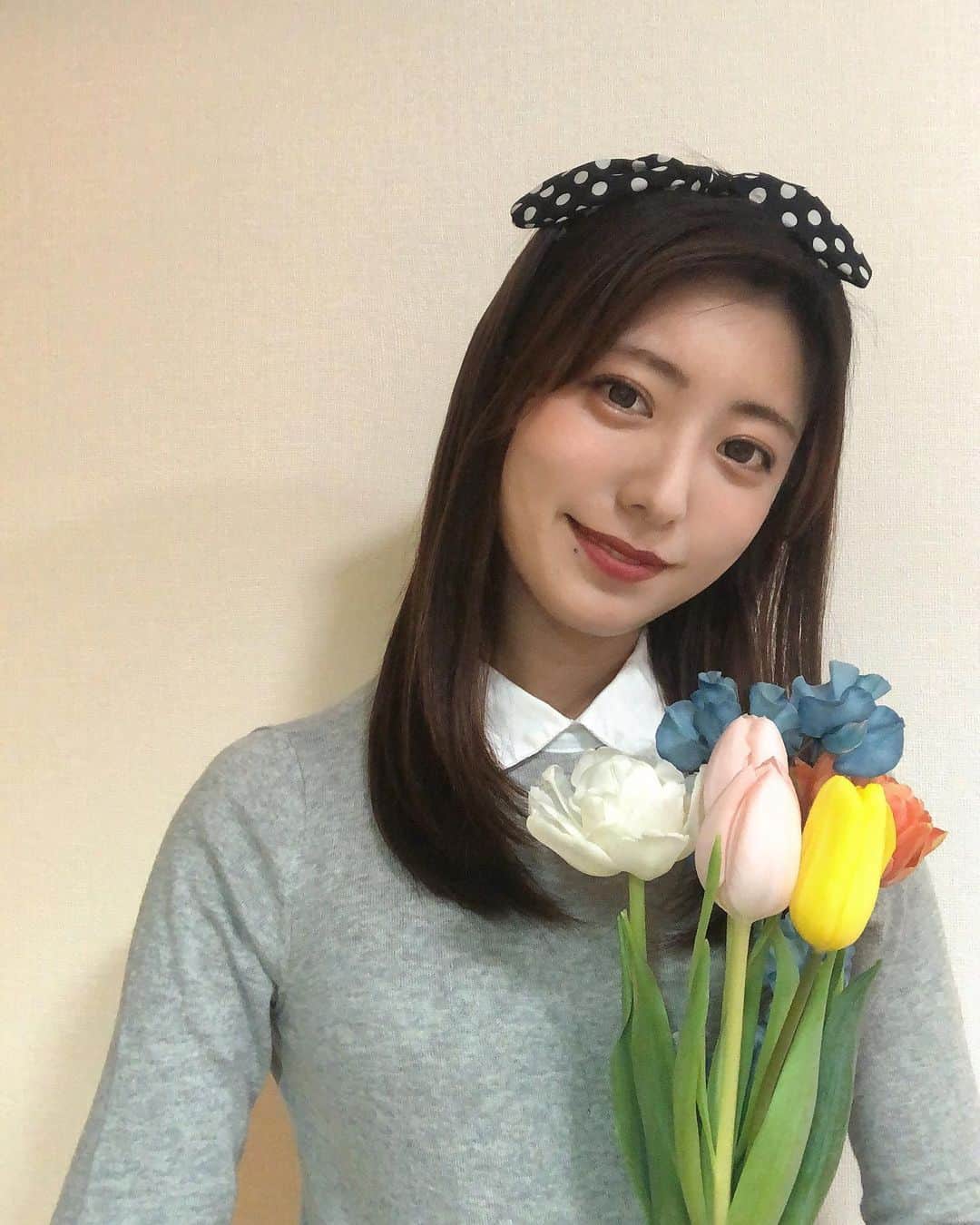 白戸ゆめのさんのインスタグラム写真 - (白戸ゆめのInstagram)「💐 . カラフルなお花のお陰で 家が明るくなります☺️💗 . #春 #チューリップ #花のある暮らし」3月30日 21時18分 - yumeno.s_
