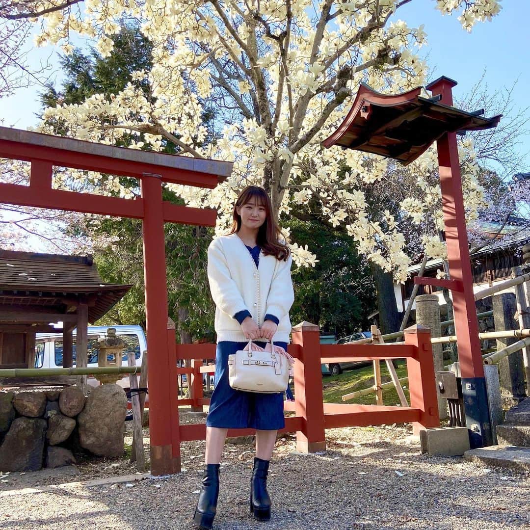 上野貴穂さんのインスタグラム写真 - (上野貴穂Instagram)「. シンネンド🌸 ⁡ #奈良 #氷室神社」4月1日 20時50分 - kiho_ueno