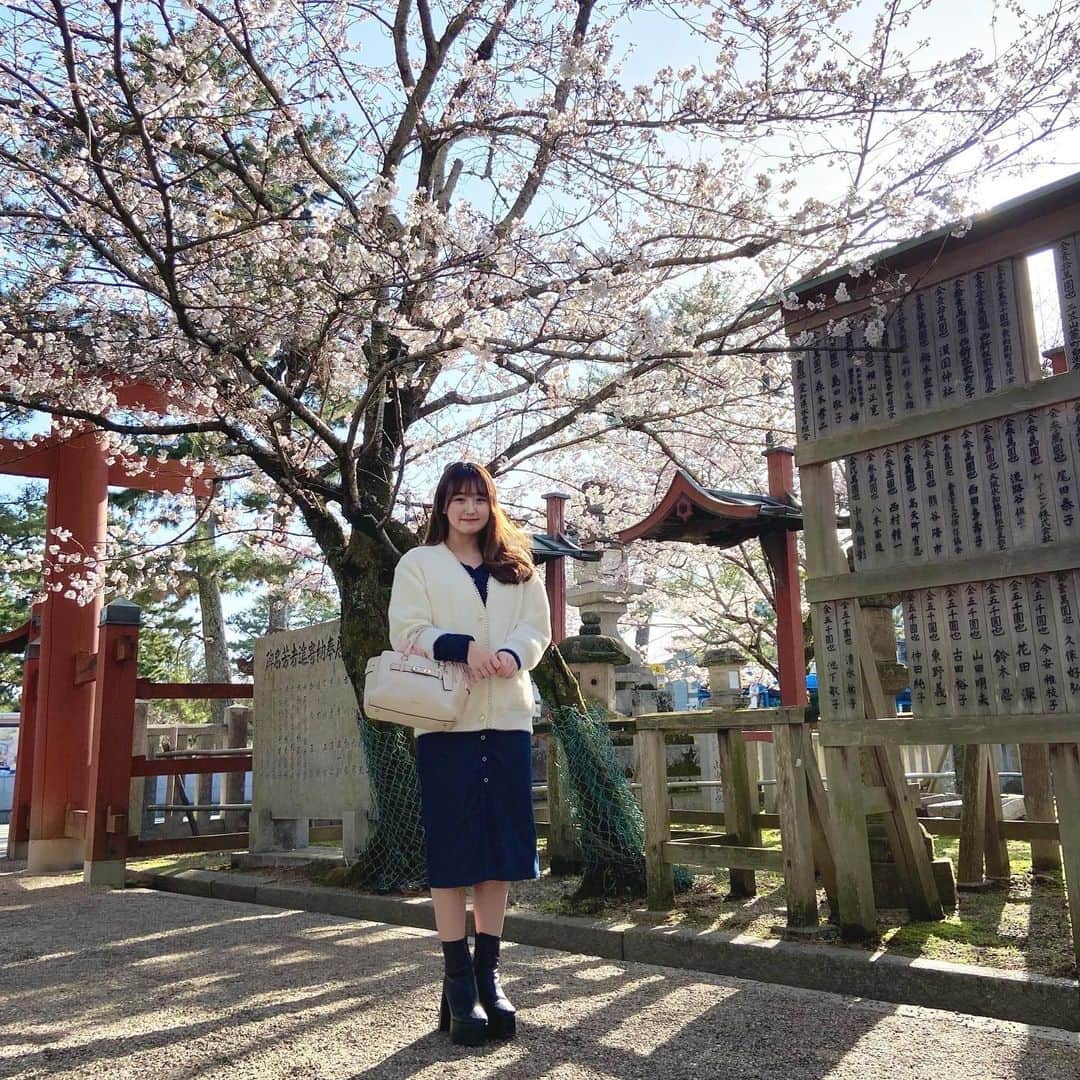 上野貴穂さんのインスタグラム写真 - (上野貴穂Instagram)「. シンネンド🌸 ⁡ #奈良 #氷室神社」4月1日 20時50分 - kiho_ueno
