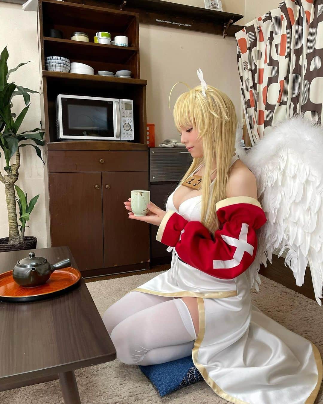 篠崎愛さんのインスタグラム写真 - (篠崎愛Instagram)「👼 #えるのわ #オフショット　©︎GINGORI」4月2日 15時33分 - shinopp._.ai