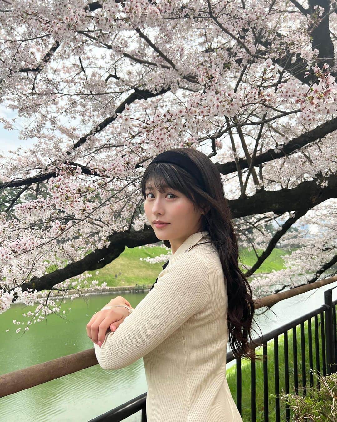 ちとせよしのさんのインスタグラム写真 - (ちとせよしのInstagram)「毎年、桜の季節になると日本に生まれて良かったなあって改めて思います🌸 みんなはお花見した？◡̈  #桜 #お花見 #千鳥ケ淵公園 #cherryblossom」4月2日 18時42分 - chitose_yoshino