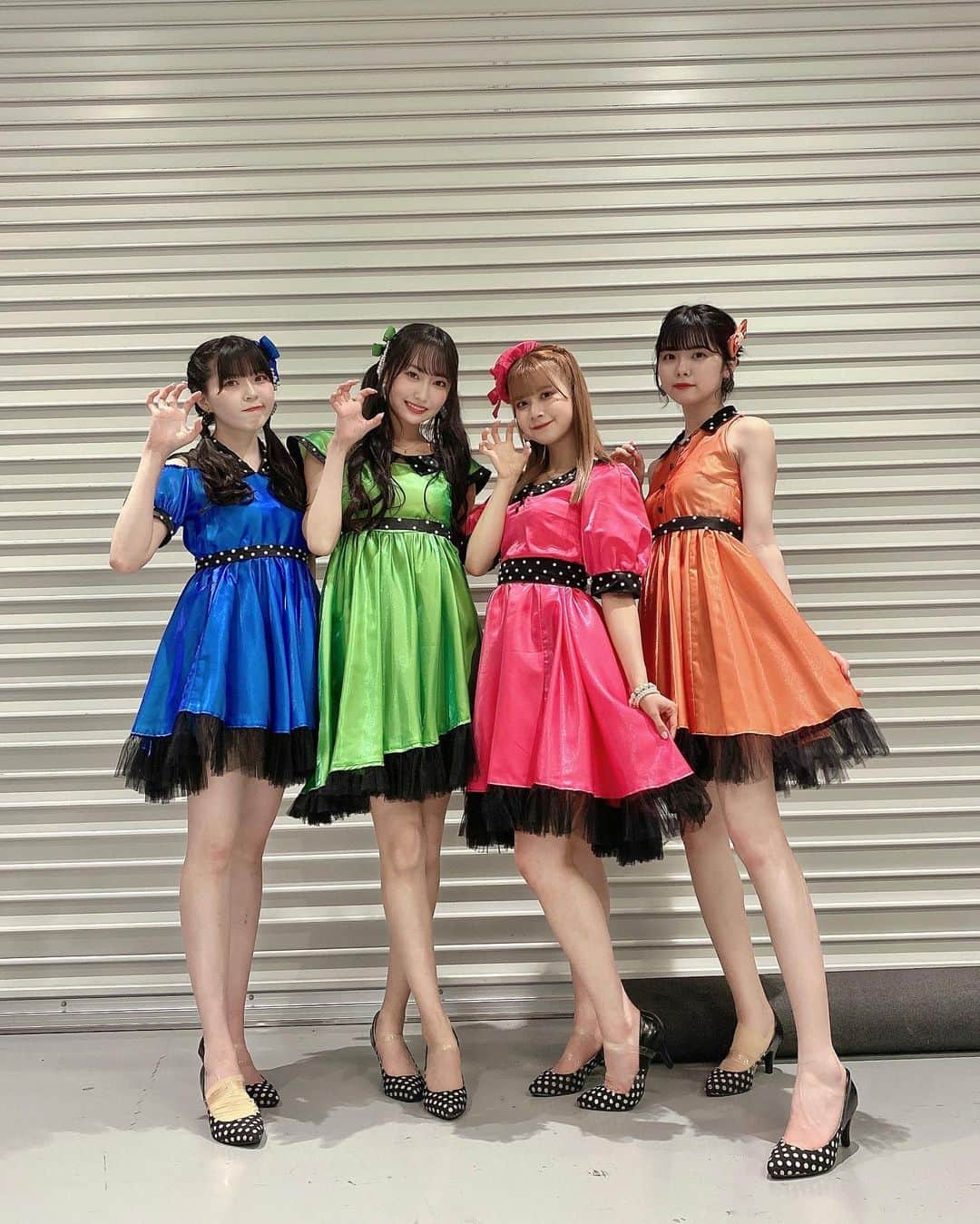 野村実代さんのインスタグラム写真 - (野村実代Instagram)「💙💚💗🧡 ⁡ ⁡ みなるんさん卒業コンサート2日目 KT Zepp Yokohama Day2 〜明日、晴れたらいいのにな〜 ありがとうございました😌 みなるんさんがこれからも ずっと幸せでありますように。 ⁡ ⁡ ユニットはハングリーライオン させてもらいました！！ 衣装かわいい...🥴 ⁡ ⁡  #SKE48⁡ #大場美奈卒業コンサート #ハングリーライオン」4月2日 20時45分 - miyomaruko_0201