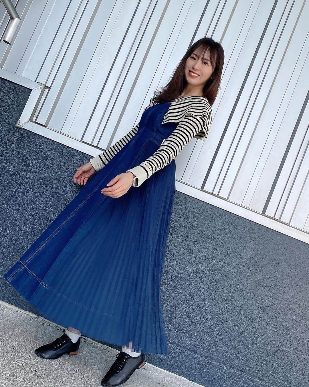 坂口理子さんのインスタグラム写真 - (坂口理子Instagram)「春っぽい陽射し🌸☺️ と思ったら全然寒くて笑えました🌸 けれどお天気が良くてとても 素敵な1日でした(^^)  #2ショット写真会 #HKT48 #博多国際展示場カンファレンスセンター #タグ長い  #ootd #りこぴのしふく #mercuryduo #chico #whoswhochico」4月2日 22時47分 - ricopi__hkt48