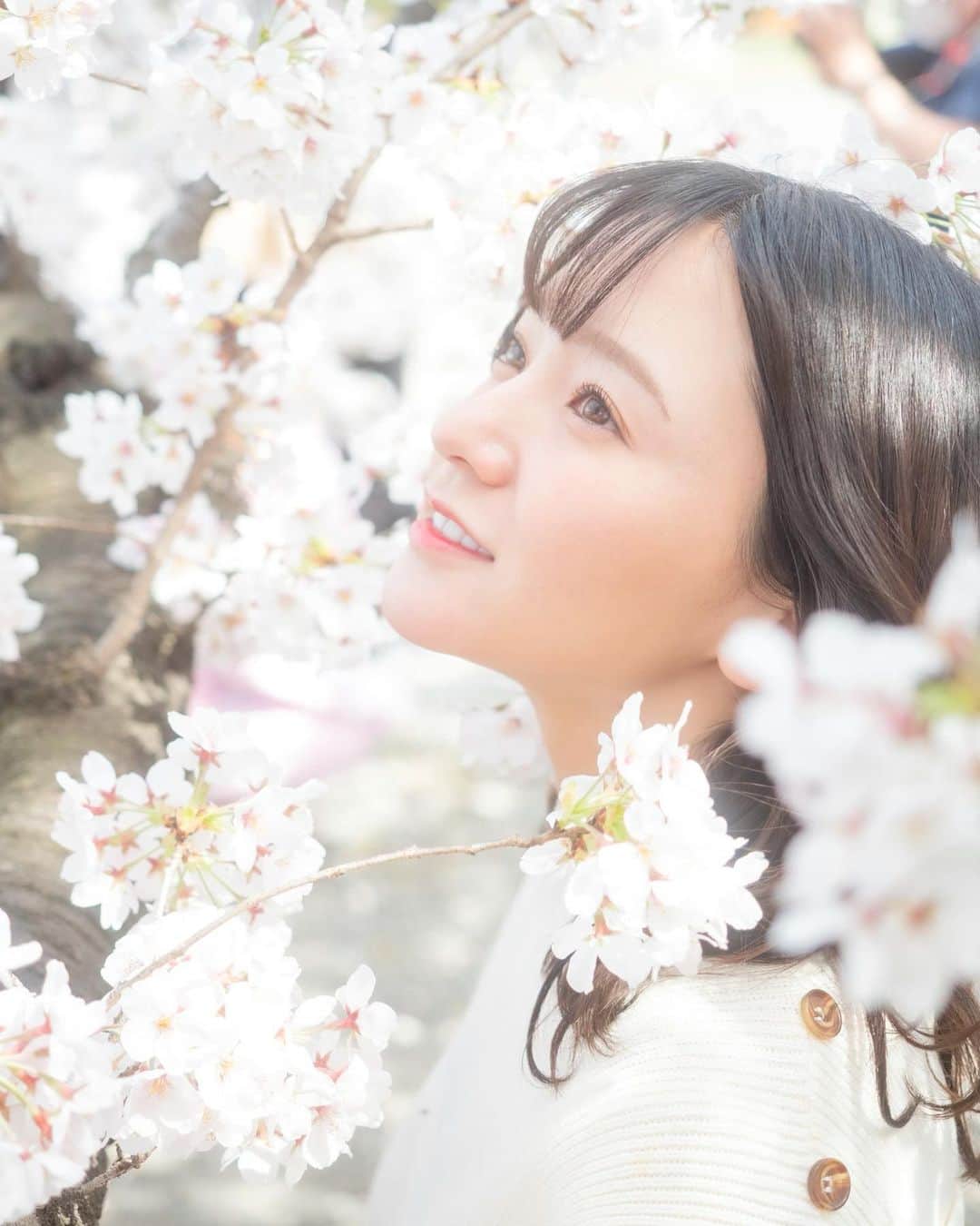 西永彩奈さんのインスタグラム写真 - (西永彩奈Instagram)「おでこレアです。笑🌸  📷　@massa_photo  . . #桜#桜ポートレート#お花見#sakura」4月5日 16時15分 - nishinagaayana