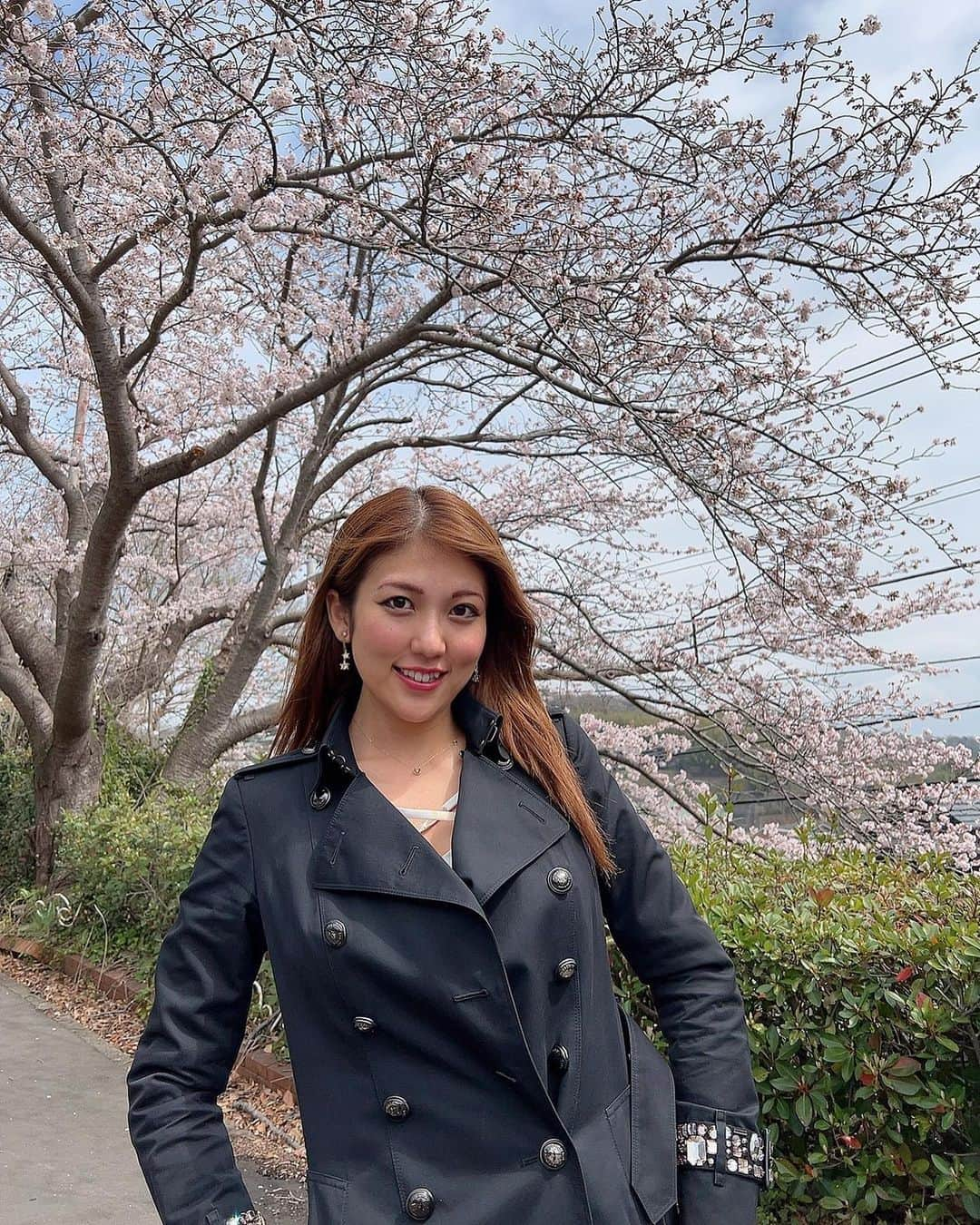 神谷麻美さんのインスタグラム写真 - (神谷麻美Instagram)「#桜 🌸💗🥰🥰💗🌸✨」4月7日 21時48分 - asamice428