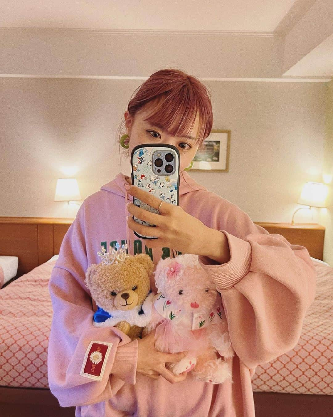 秋山衣梨佳さんのインスタグラム写真 - (秋山衣梨佳Instagram)「Have a nice day〜🧸💞」4月8日 8時25分 - akiyamaerika