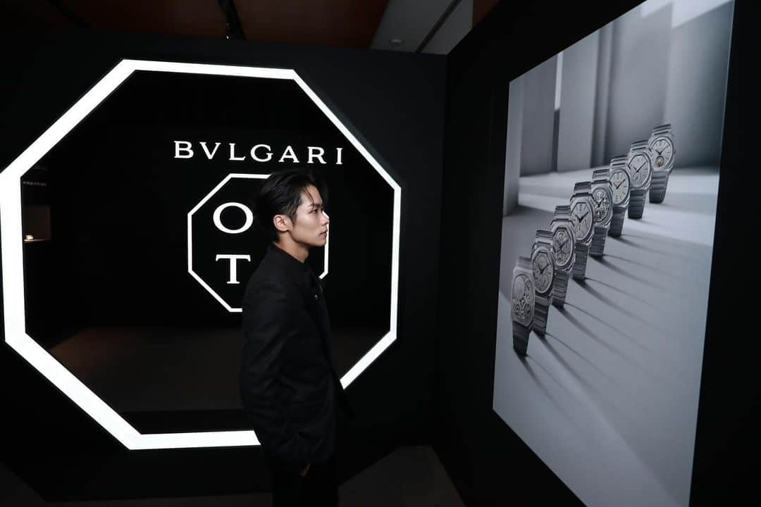 川村壱馬さんのインスタグラム写真 - (川村壱馬Instagram)「BULGARI Watches「Octo」Exhibition@BULGARI Ginza Tower  @bulgari  #Bulgari #BulgariWatches #Octo #OctoFinissimo」4月8日 20時43分 - rmpg_kazuma_kawamura