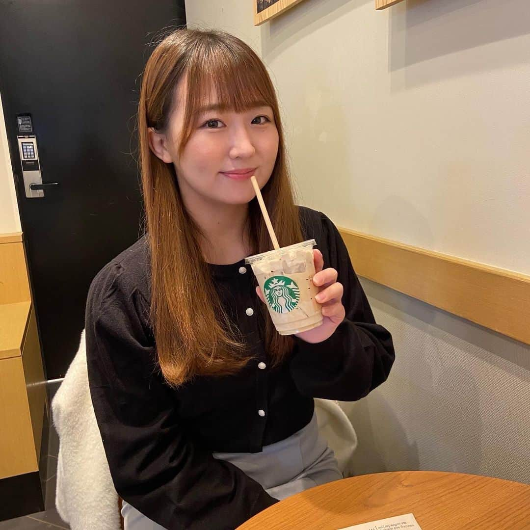 上野貴穂さんのインスタグラム写真 - (上野貴穂Instagram)「. スターバックスで コーヒーGYUNEWを飲んできました😊☕️」4月8日 22時04分 - kiho_ueno