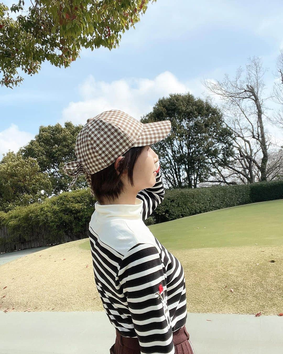 米澤有さんのインスタグラム写真 - (米澤有Instagram)「🤍🤎Brown🤎🤍  #brown #browncolor #fashion #golfgirl #golf #golfstagram #ootd  #archivio」4月9日 10時33分 - yu.u.yonezawa