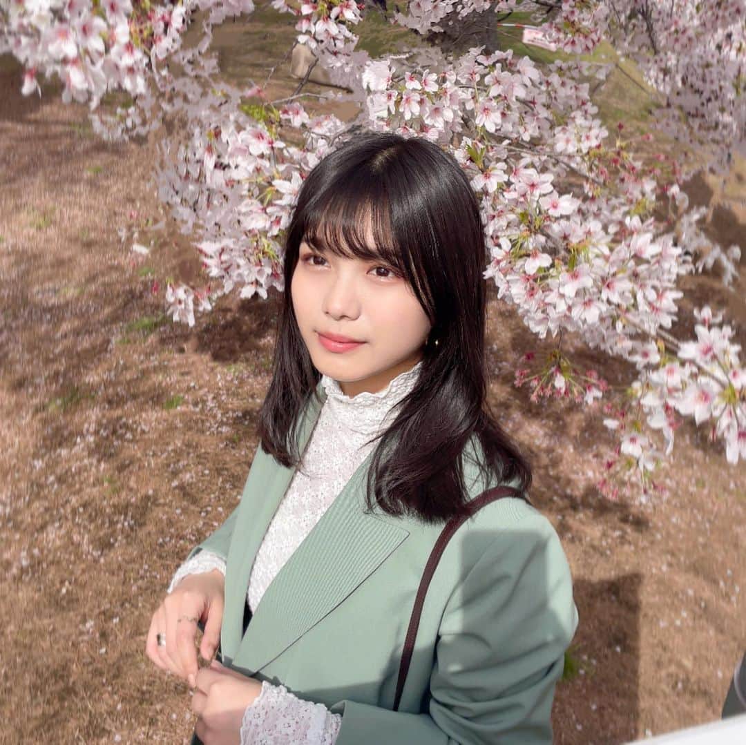 朝日ななみさんのインスタグラム写真 - (朝日ななみInstagram)「🌸🌸🌸 @public_tokyo   #お花見 #桜」4月9日 19時59分 - asahi_nanami
