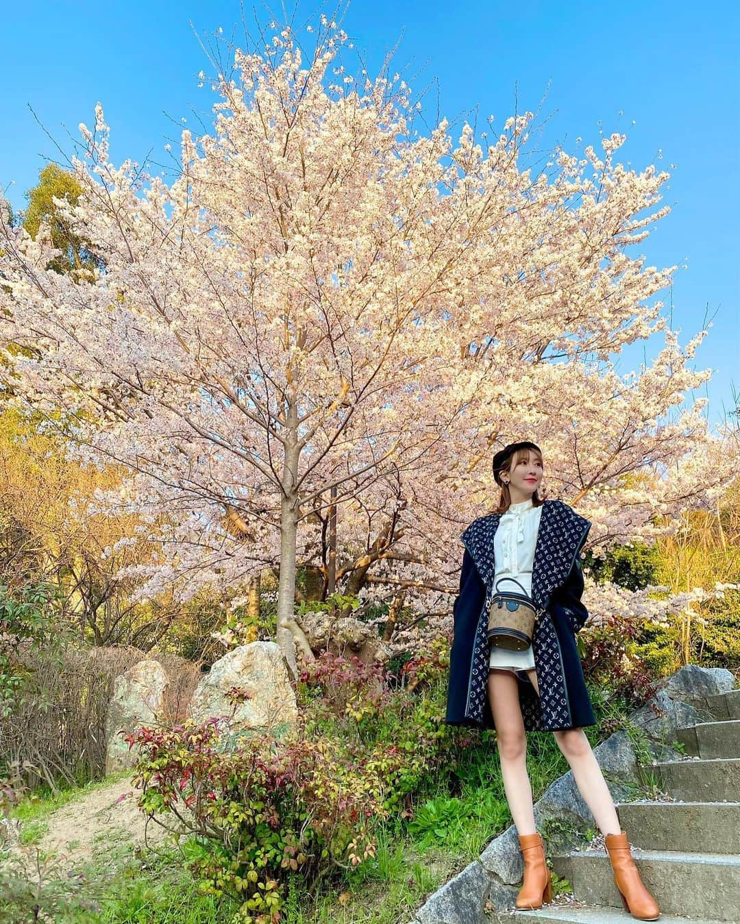 JUNKO（飯田順子）さんのインスタグラム写真 - (JUNKO（飯田順子）Instagram)「🌸🌸🌸🌸🌸 ・ この時間のライトアップも 🌸が美しかった😍 ・ ・」4月10日 5時53分 - jun__ko_