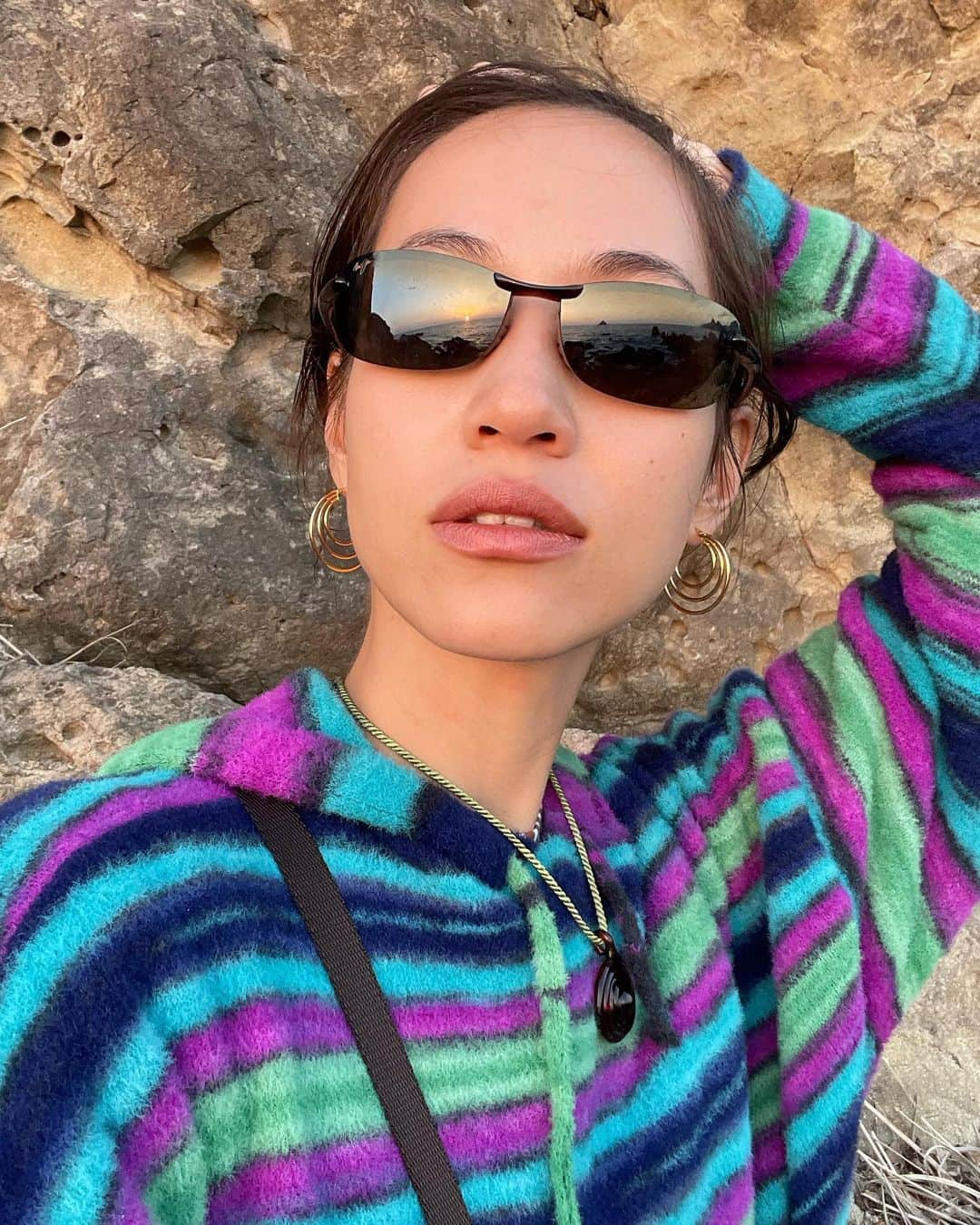 水原希子 さんのインスタグラム写真 - (水原希子 Instagram)「🐚🌞🌱🐾🧚‍♀️🔥💫💧」4月10日 12時48分 - i_am_kiko