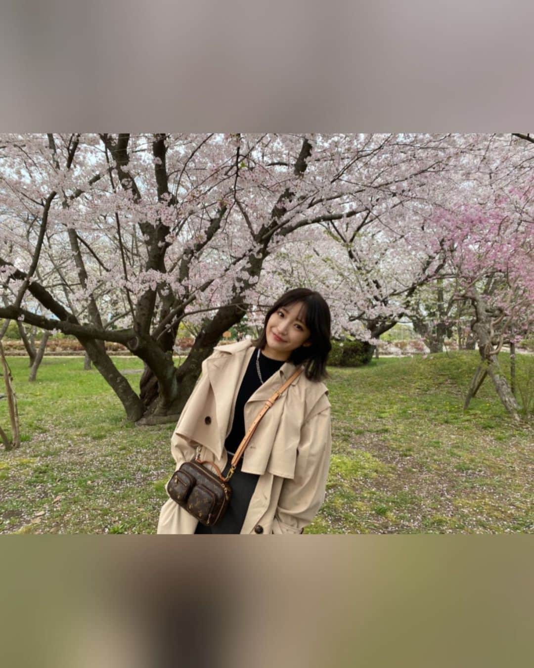 Girls²さんのインスタグラム写真 - (Girls²Instagram)「♡♡♡  よーかです🌸 自分の名前にも入っている桜が綺麗に咲いていたので一緒に撮ってきました🥺 ⁡ Photo by みなみたんときらたん😉💗　 ありがとう😭 ⁡ みんなは綺麗な桜、ちゃんと拝んだ？？？ ⁡ #Girls2 #ガールズガールズ #CmonNeoZipang #JugaJugaJungle #Girls2REVOLUTIONⅡ #ファンミーティング #小田柚葉 #隅谷百花 #鶴屋美咲 #小川桜花 #増田來亜 #菱田未渚美  #山口綺羅 #原田都愛 #石井蘭」4月10日 20時05分 - girls2_official