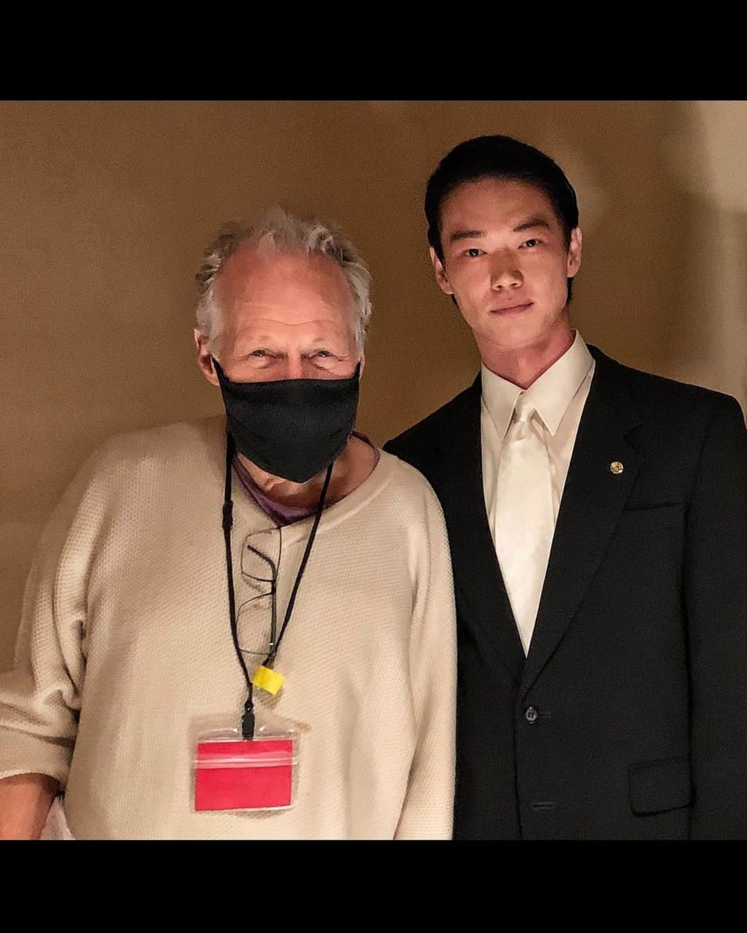 笠松将さんのインスタグラム写真 - (笠松将Instagram)「Did you watch Tokyo Vice?  Michael Mann is a genius. He is the man !!  日本では4/24、WOWOWにて独占放送です！皆さま、楽しみにしててください🐙🐙🐙」4月12日 14時25分 - show_kasamatsu_official