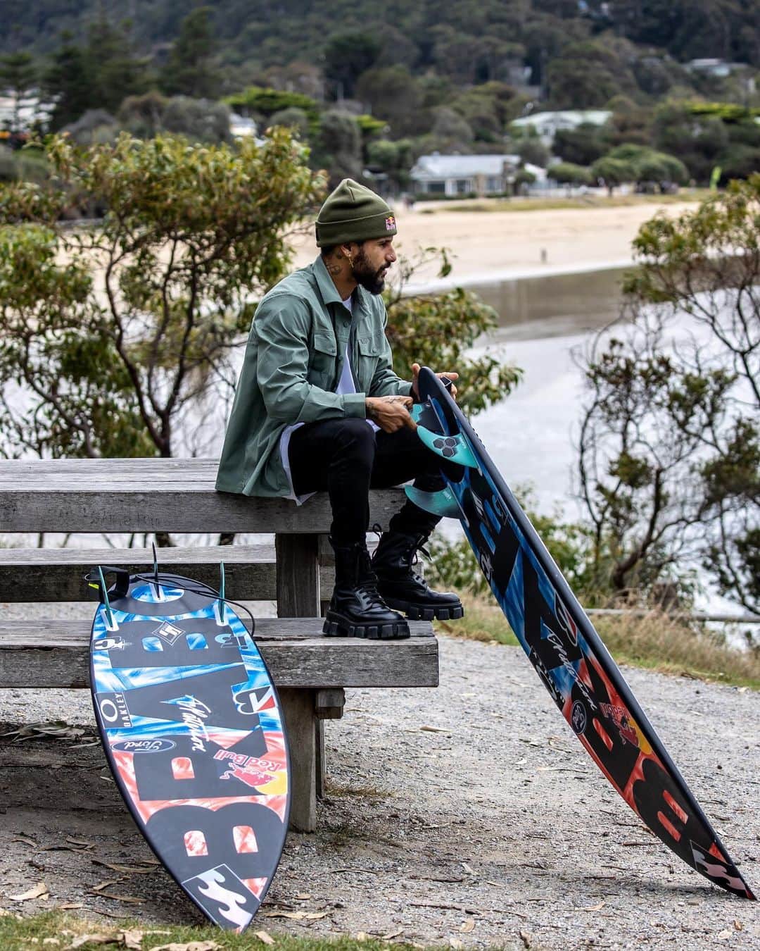 イタロ・フェレイラさんのインスタグラム写真 - (イタロ・フェレイラInstagram)「Saiu na mídia, foguete azul 💙  As cores combinaram 🇦🇺😌 Alguém percebeu ? Comenta aí…   ( 📸 @if15sports )」4月12日 20時03分 - italoferreira