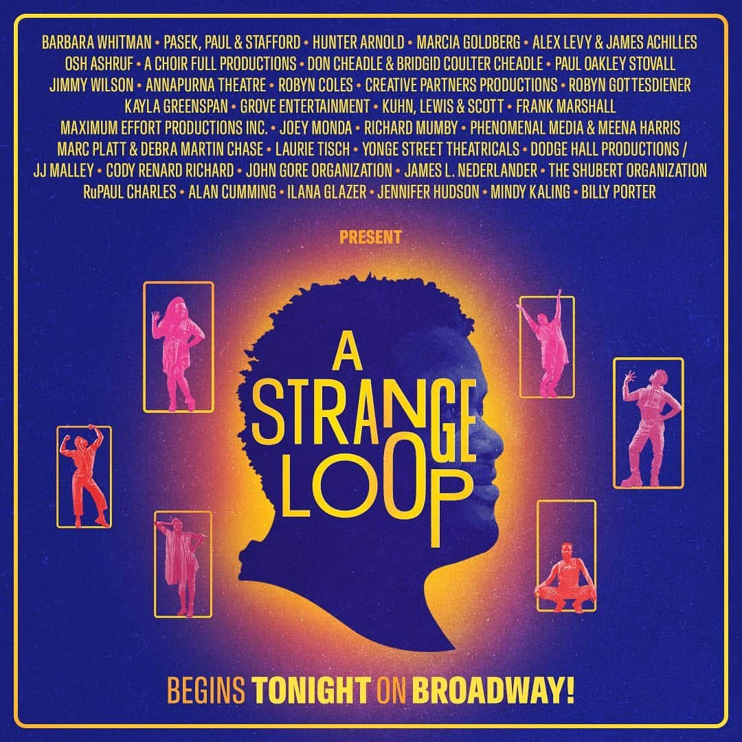 アラン・カミングさんのインスタグラム写真 - (アラン・カミングInstagram)「A Strange Loop will celebrate its 1st Broadway preview THIS WEEK and trust me… It will be worth the wait! Shout-out to the hard working WONDERSTUDIES who are helping us launch this big, Black & queer-ass American musical. So honored to be a part of this journey. #strangeloopbway」4月13日 0時53分 - alancummingreally