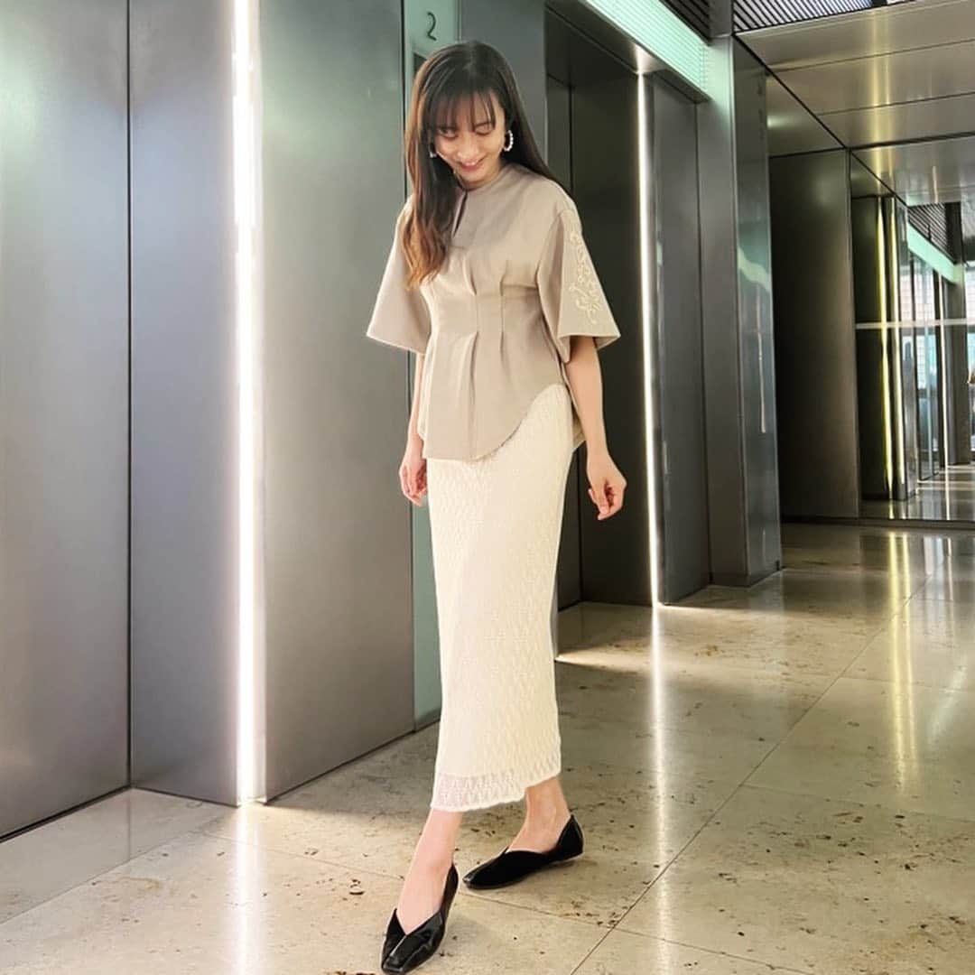 優木まおみさんのインスタグラム写真 - (優木まおみInstagram)「今日の私服は、 @clane_official  のワンピースでした^ ^  そのままミヤネ屋にも出演しました^ ^  お気に入り❤️❤️  #私服」4月14日 18時11分 - yukimaomi