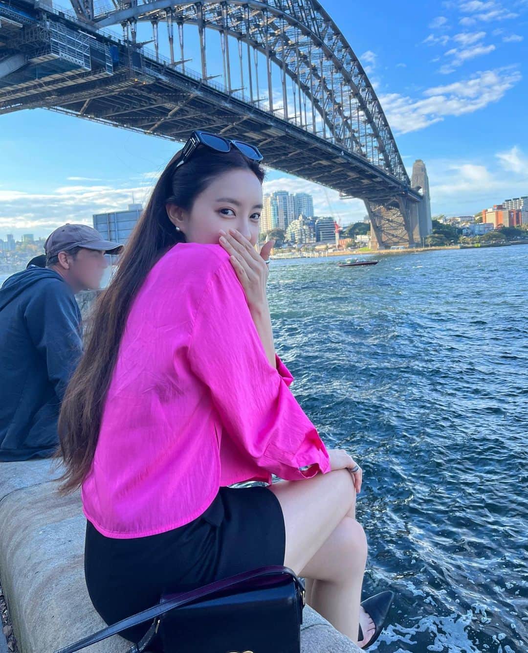 ヒョミン さんのインスタグラム写真 - (ヒョミン Instagram)「Sydney in pink. 🇦🇺💞」4月18日 15時41分 - hyominnn