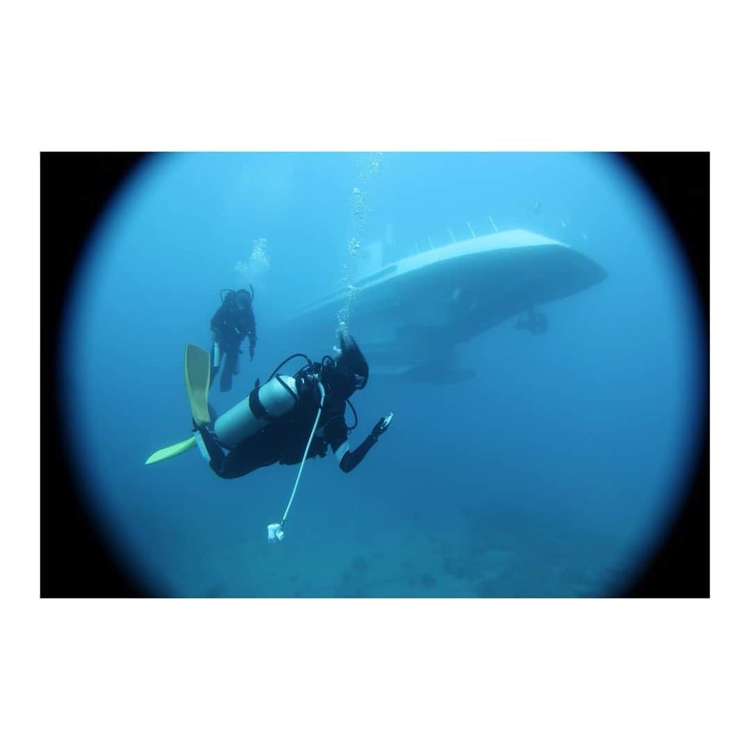 木村文乃さんのインスタグラム写真 - (木村文乃Instagram)「*** むかし海外で潜った時 潜水艇？と言うのかな？と 遭遇したこともありました。  手も振ってみたけど どんな風に見えていたのかな。笑」4月21日 7時16分 - uminokimura_official
