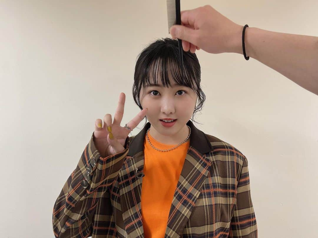 本田望結さんのインスタグラム写真 - (本田望結Instagram)「あ、イェイ✌️」4月21日 19時43分 - miyu_honda_official