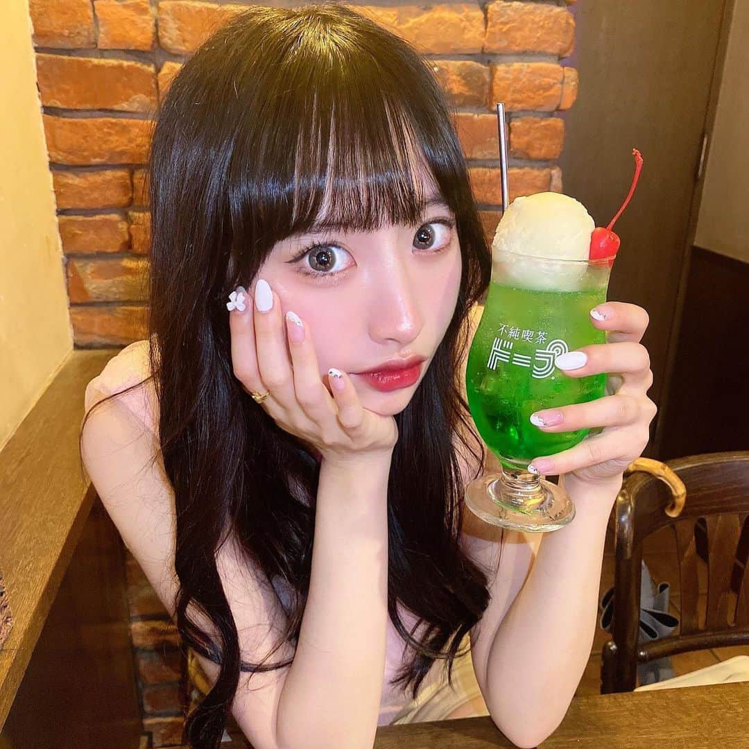 藤川らるむさんのインスタグラム写真 - (藤川らるむInstagram)「不純喫茶 🍈 ⁡ ⁡ ⁡ ‬ ⁡ ⁡ ⁡ ⁡ ⁡ 여자 #followｍe #follower #女孩 #섹시한 #fashion #ınstagood #photooftheday #art #cute #style #me #패션스타그램 #セルフィー #igersjp #selfie #팔로우환영 #란제리 #속옷  #สาวออฟฟิต#ถกและดีมือนจริง #สาวออฟฟิศ #姫カット  #中野カフェ #新宿カフェ #不純喫茶ドープ #喫茶店巡り」4月21日 21時06分 - ralumu_00